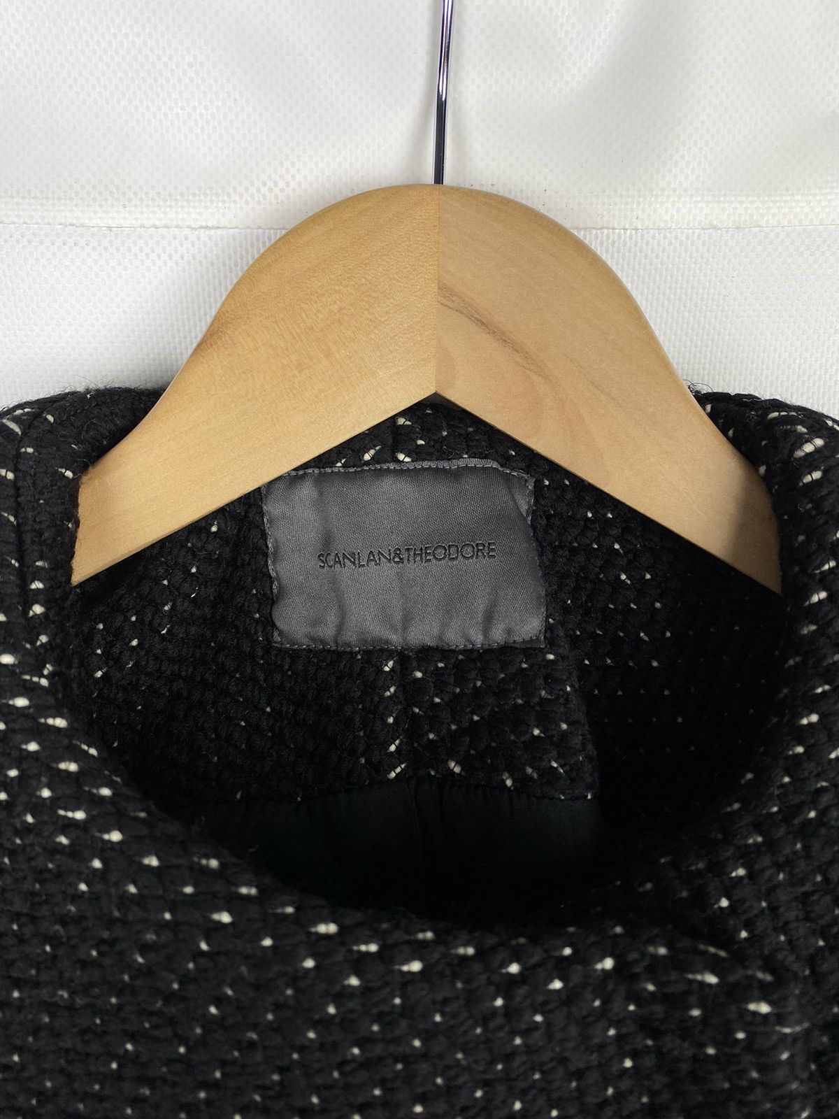Scanlan Theodore Scanlan & Theodore ladies wool & silk coat jacket size 8 Size M / US 6-8 / IT 42-44 - 8 Thumbnail