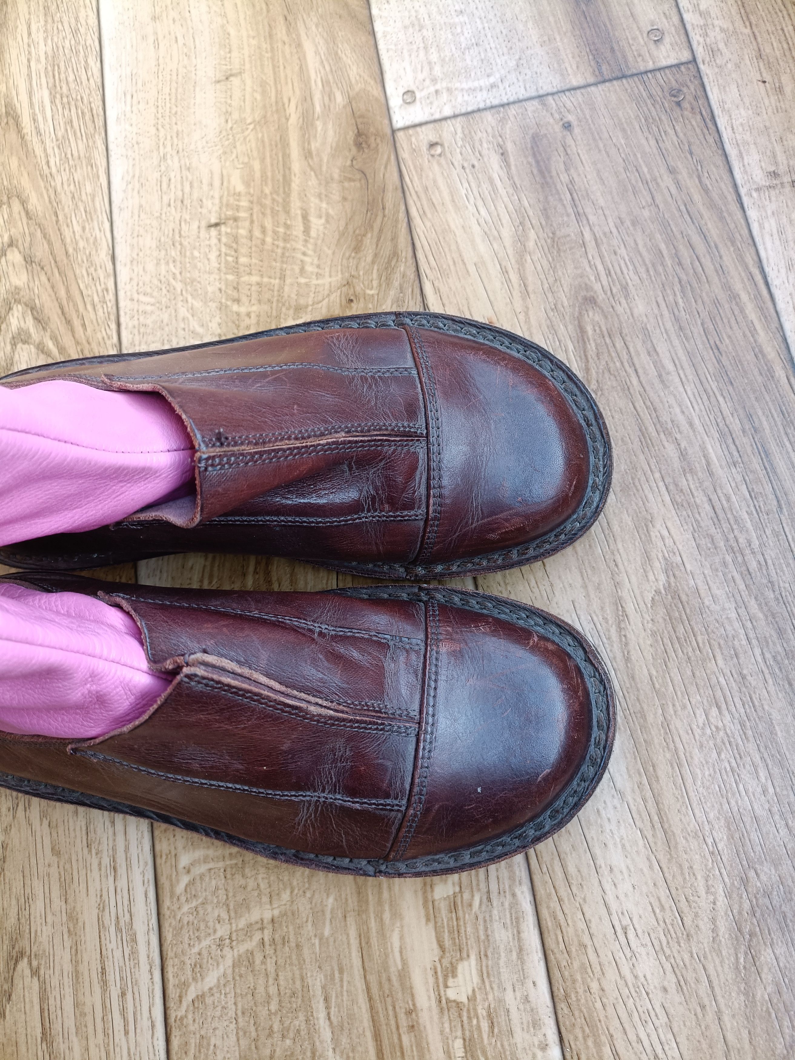 Trippen × Vintage Trippen Women Leather Boots Size US 7 / IT 37 - 7 Thumbnail