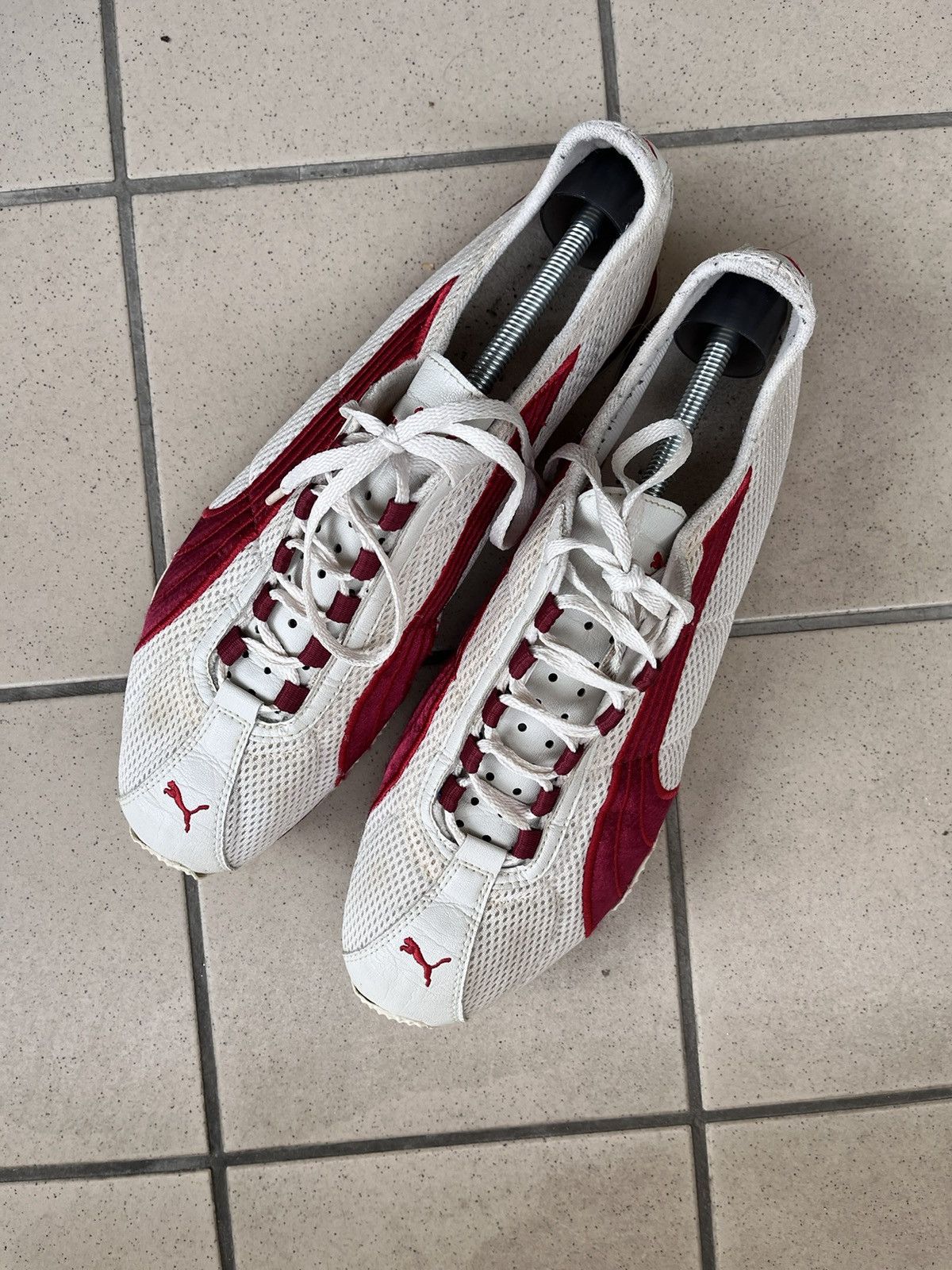 image of Avant Garde x Puma 00S Sneakers Speed Y2K Driving Mostro Vintage Old Money in Ecru Beige (Size 12)
