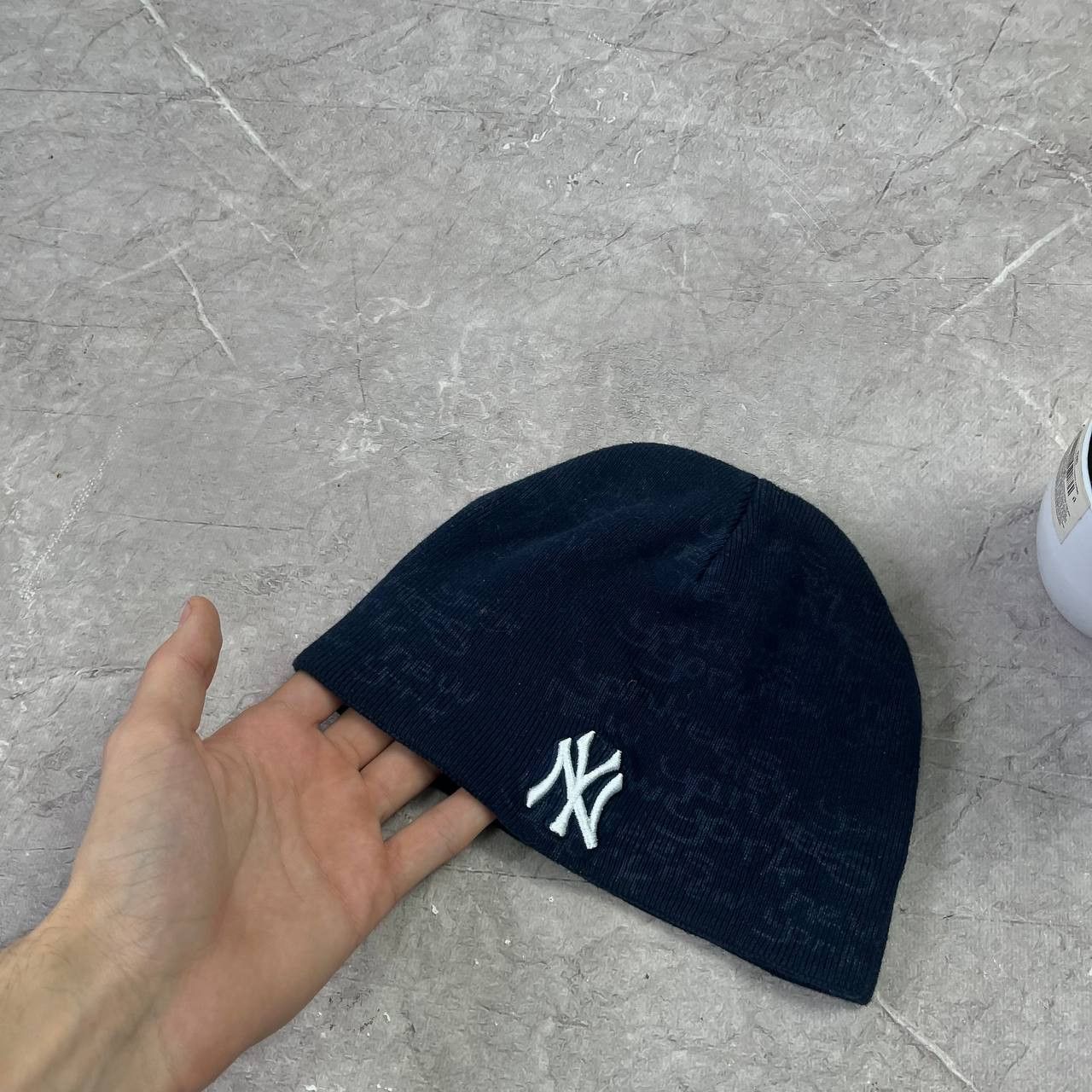 New Era Vintage 90s New York Yankes MLB Monogram Winter Hat Size ONE SIZE - 7 Thumbnail