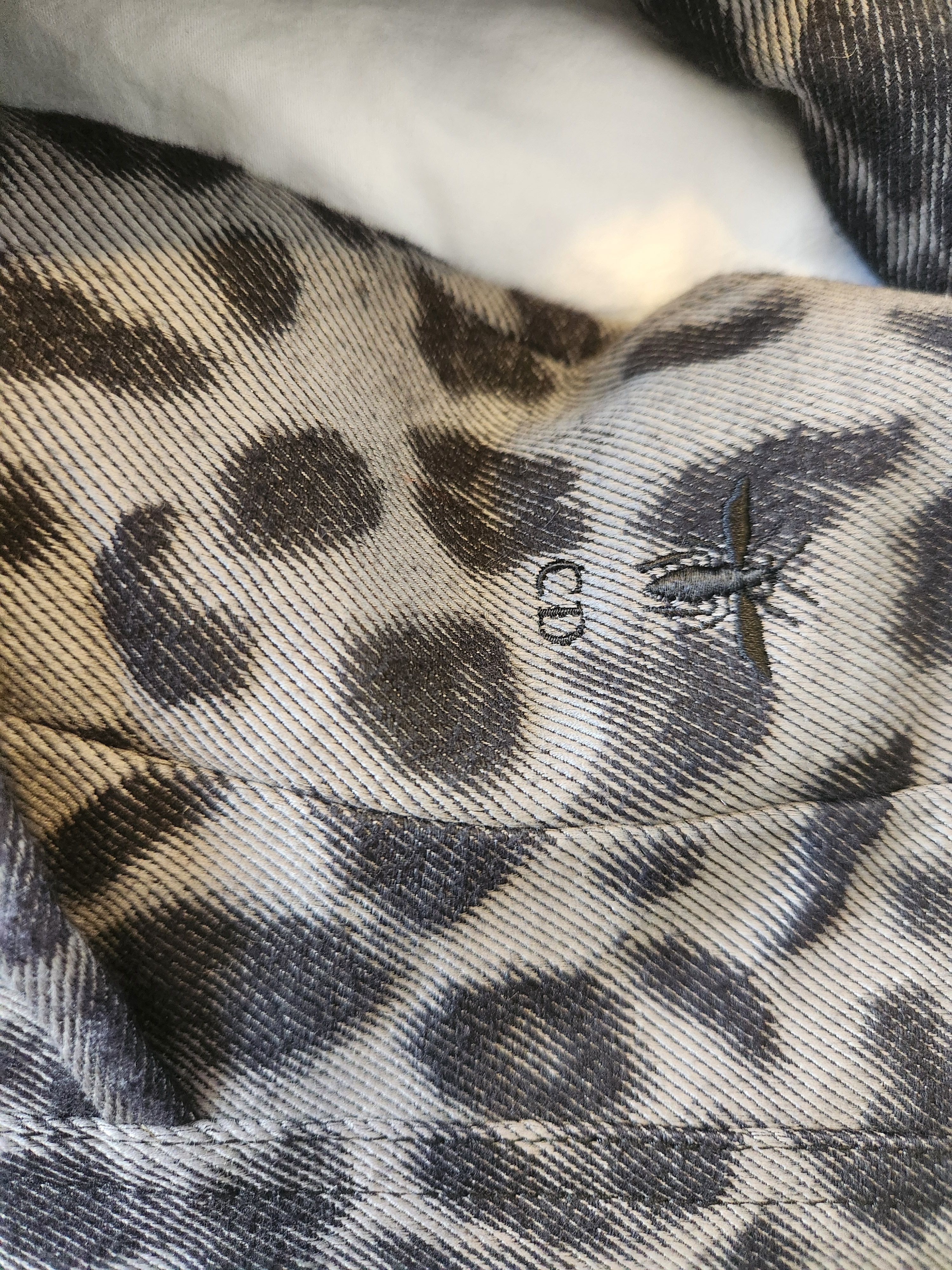 Dior Christian Dior Leopard Print Denim Blazer Jacket Size XL / US 12-14 / IT 48-50 - 5 Thumbnail