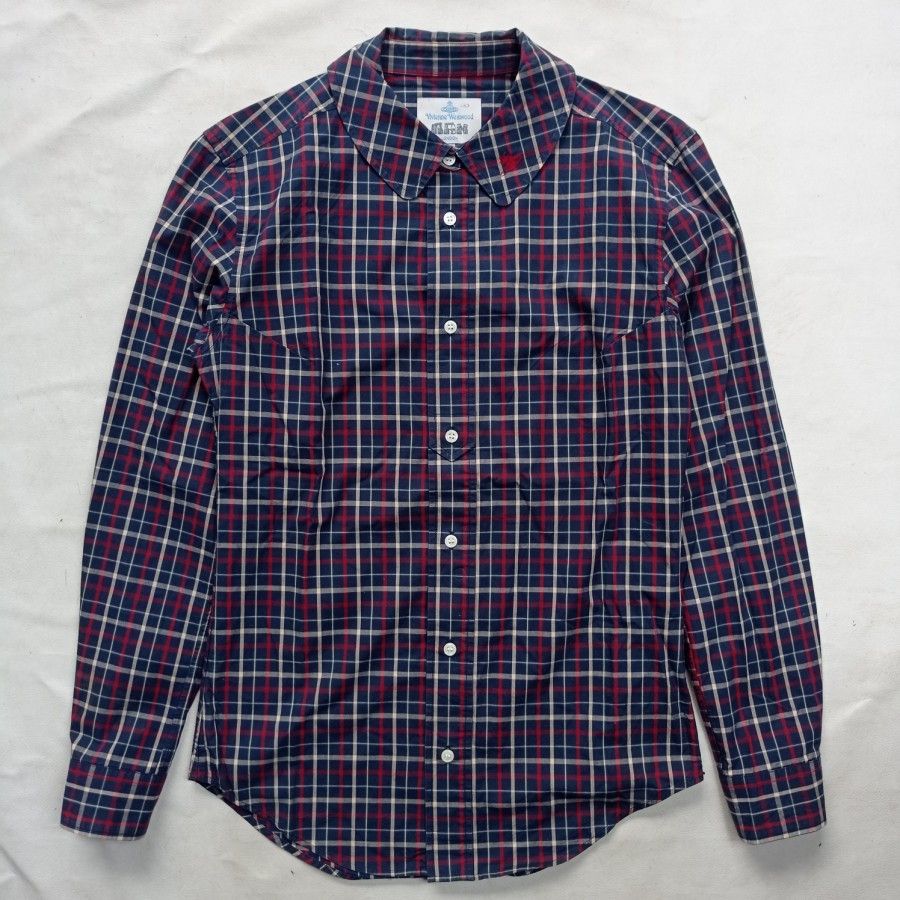 Vivienne Westwood vivienne westwood man plaid tartan round collar shirt Size US S / EU 44-46 / 1 - 2 Thumbnail