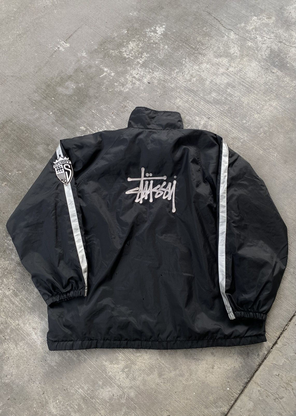 Stussy Vintage Stussy Embroidered Zipper Size US L / EU 52-54 / 3 - 2 Thumbnail