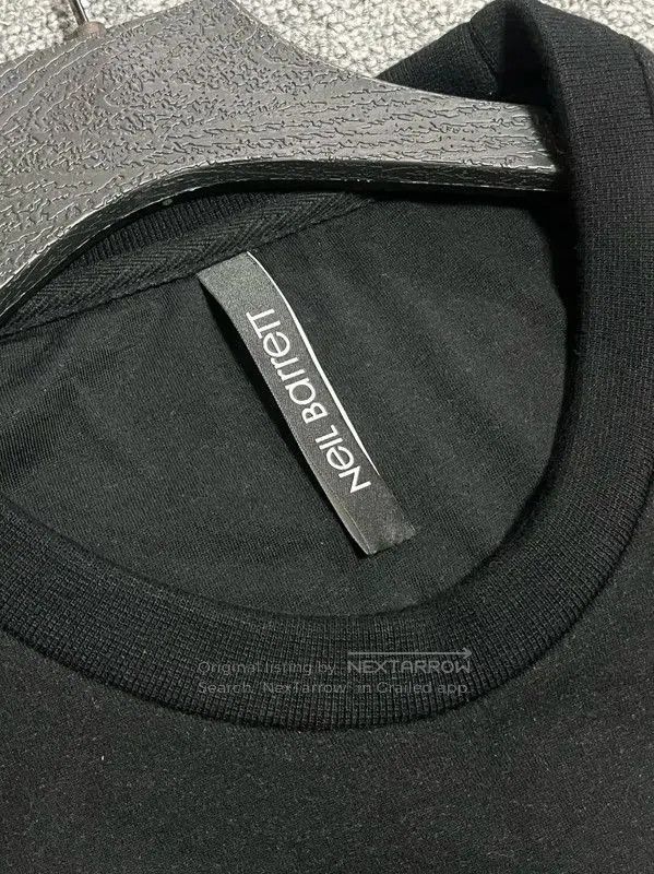 Neil Barrett NeIL BarreTT Color Block Cotton Tee . Size US XS / EU 42 / 0 - 4 Thumbnail