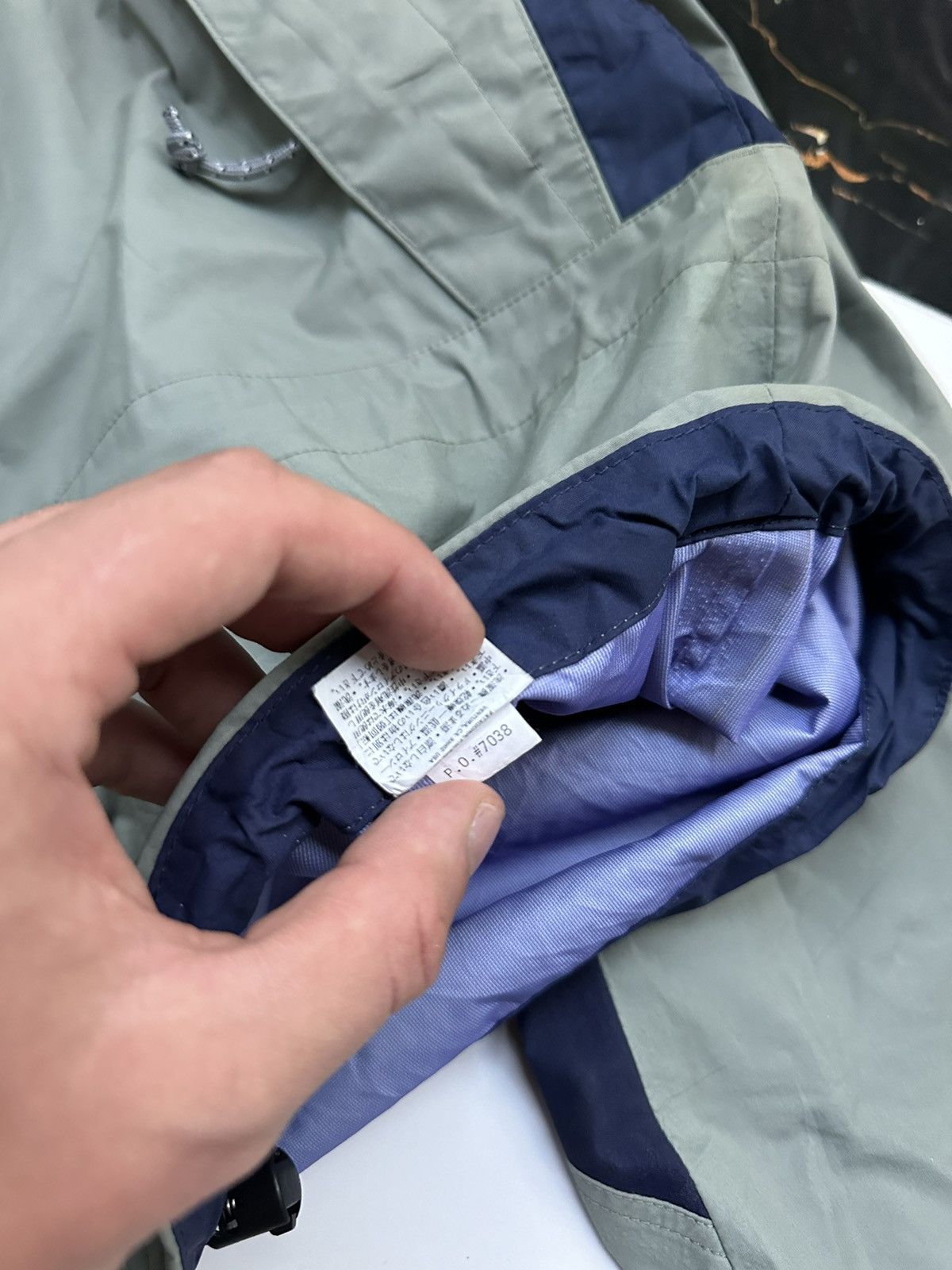 Patagonia × Vintage PATAGONIA VINTAGE BASIC LOGO WATERPROOF LIGHT JACKET Size US L / EU 52-54 / 3 - 8 Thumbnail