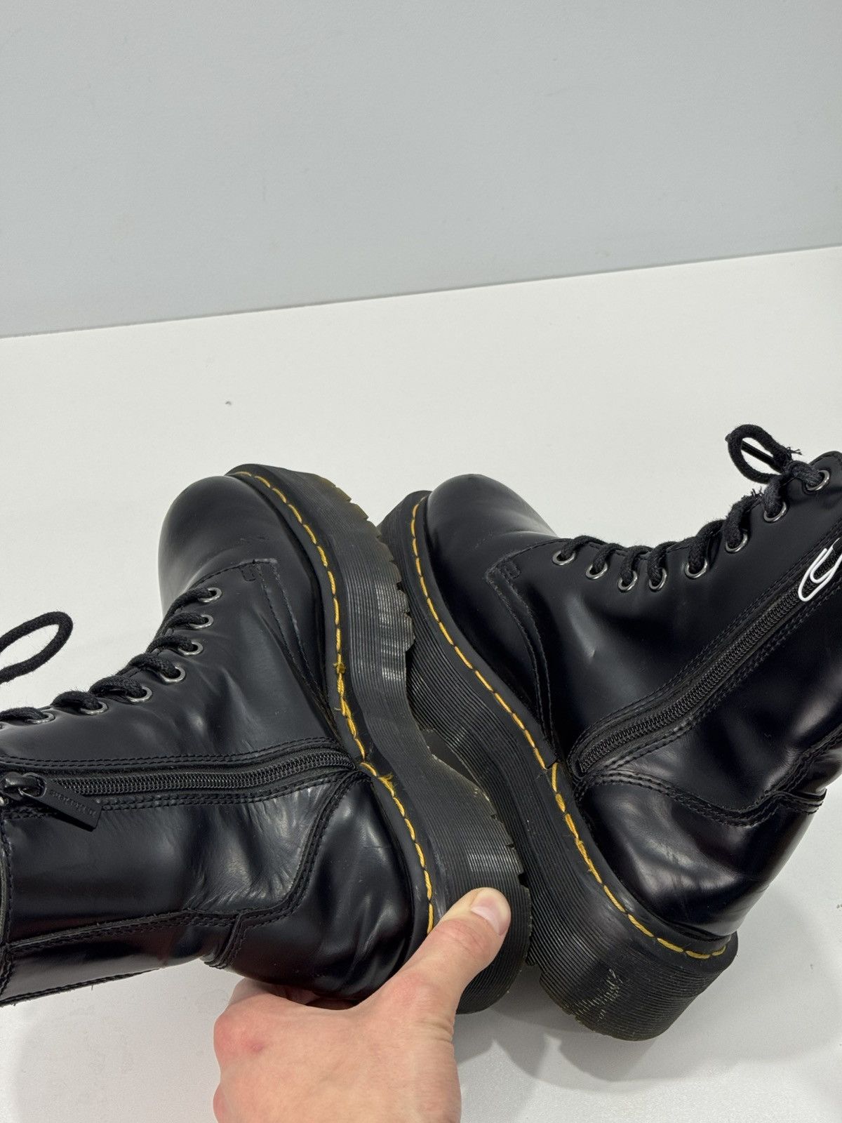 Dr. Martens Dr.Martens Boots Jadon Shoes Y2K style Size US 9 / IT 39 - 22 Thumbnail