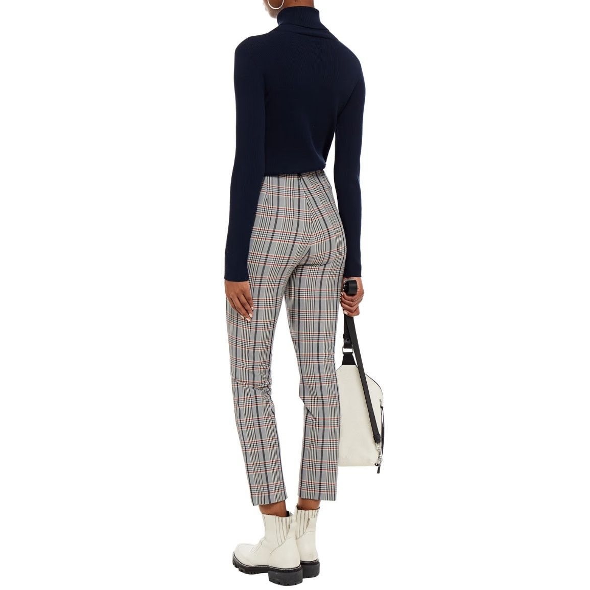 Rag & Bone Rag & Bone Simone Checked Plaid Woven Stretch Skinny Pants 2 Size 26" / US 2 / IT 38 - 2 Thumbnail