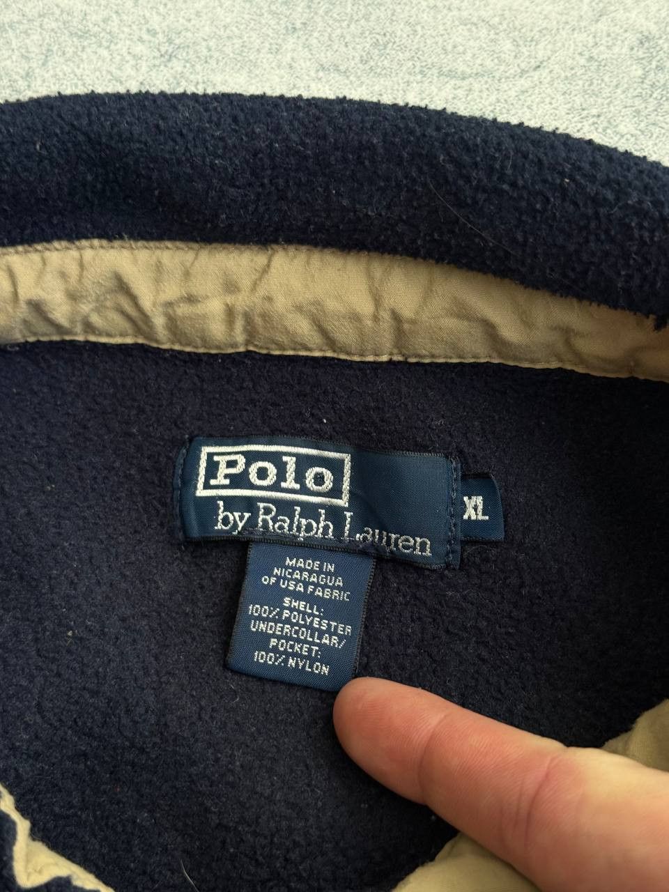 Polo Ralph Lauren Vintage 90s Polo Ralph Lauren Polartec Fleece Jacket Y2K Size US XL / EU 56 / 4 - 4 Thumbnail
