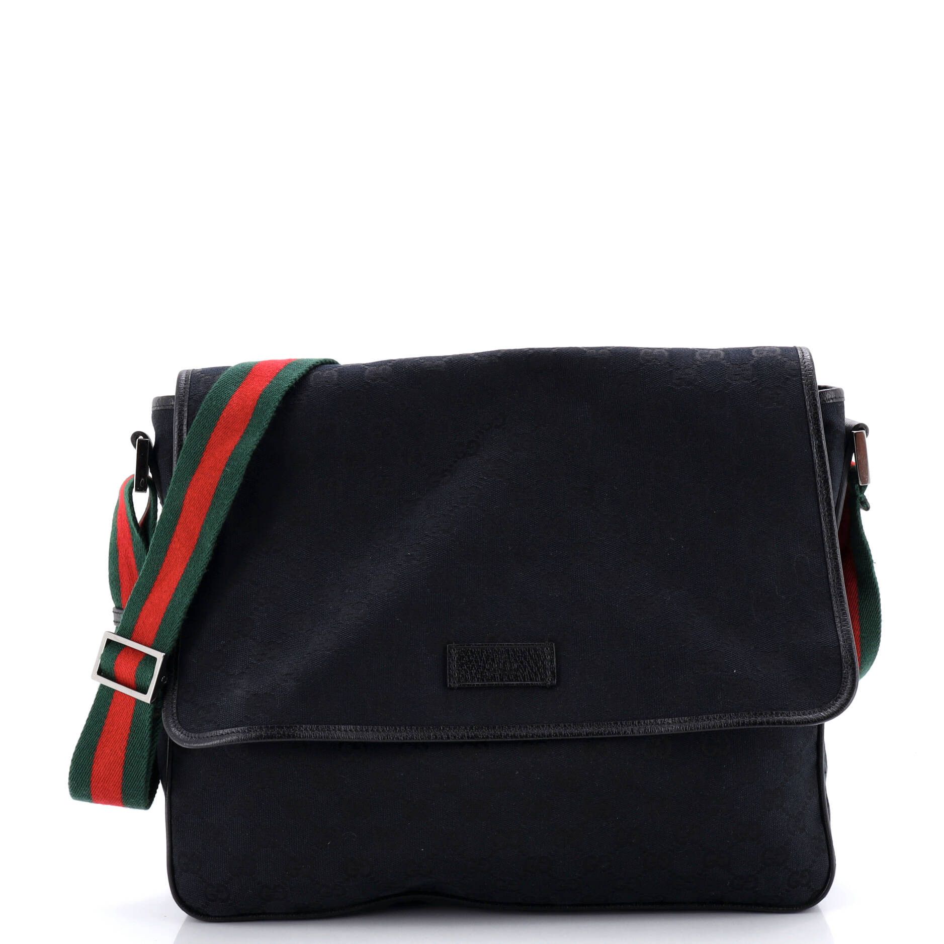 Gucci Web Strap Flap Messenger Size ONE SIZE - 1 Thumbnail