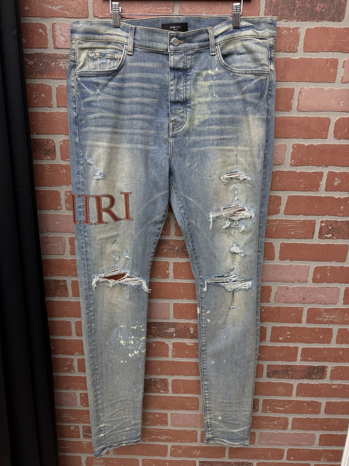 Amiri Amiri MX1 Jeans Clay Indigo Size 40 Size US 40 / EU 56 - 1 Thumbnail