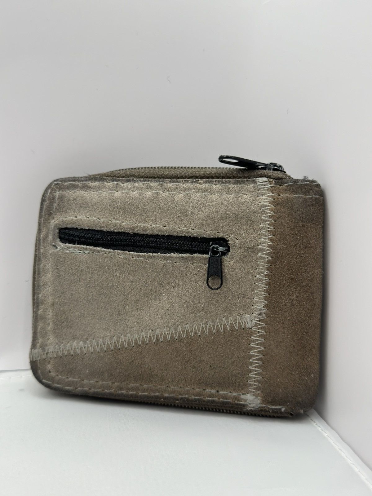 Oakley Vintage 90s Oakley Big O Embroidered Logo Nubuck Wallet Size ONE SIZE - 4 Thumbnail