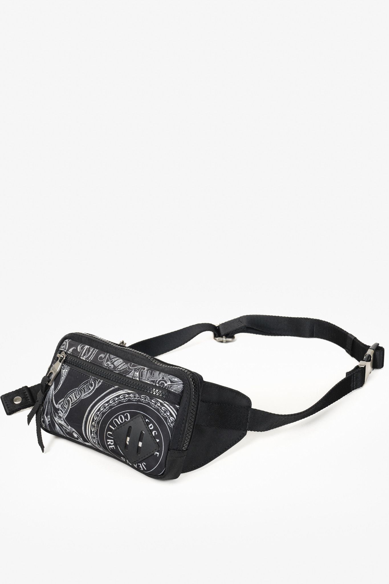 Versace Jeans Couture Versace Jeans Black Belt Bag Size ONE SIZE - 3 Thumbnail