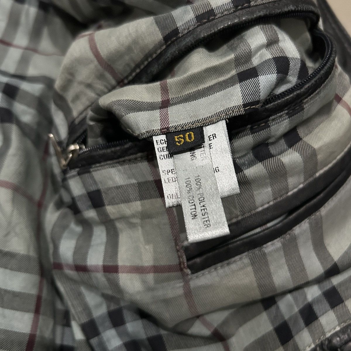Burberry Vintage Burberry London Leather Jacket Size US M / EU 48-50 / 2 - 16 Thumbnail