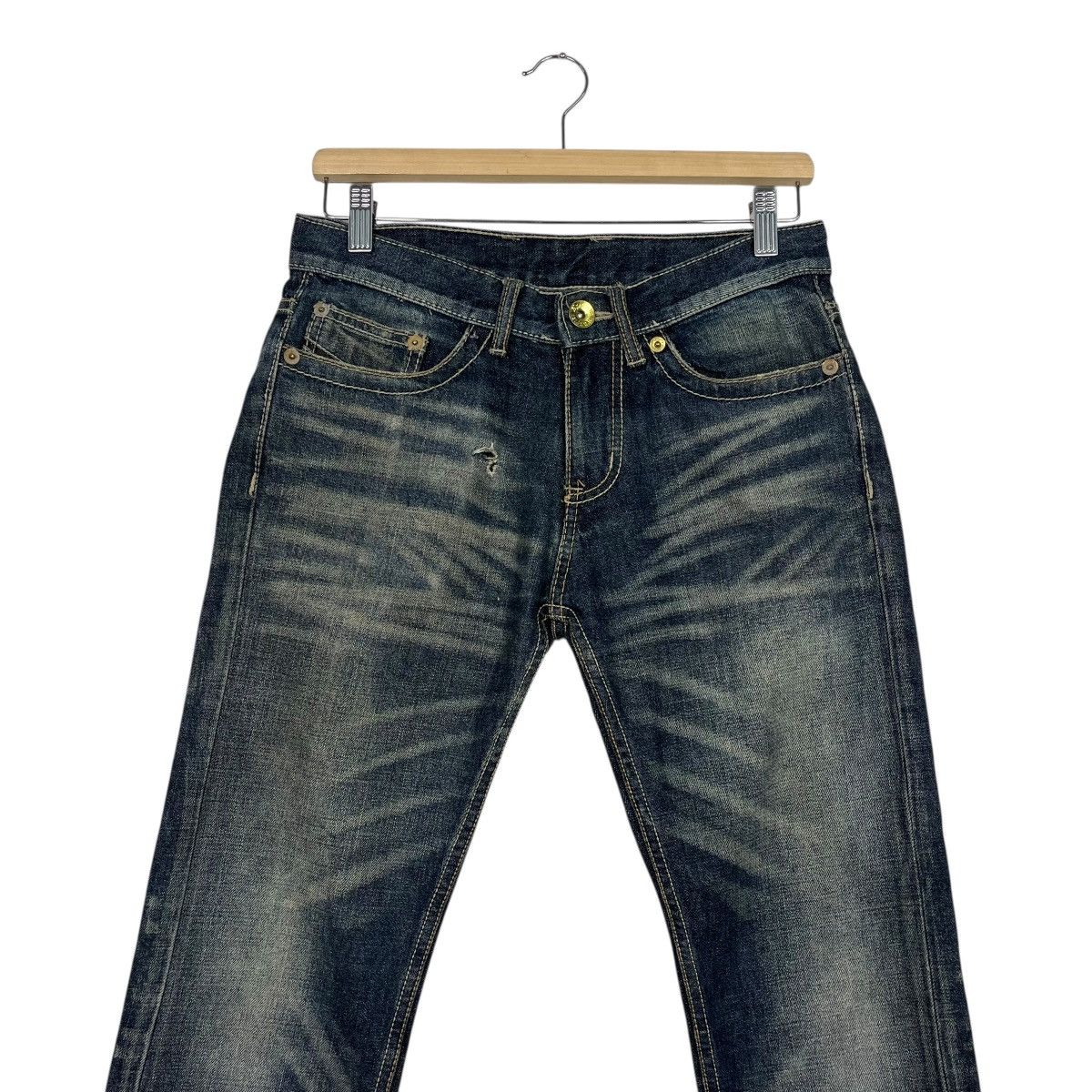 Japanese Brand Vintage Trim Co Ltd Denim Size US 28 / EU 44 - 3 Thumbnail