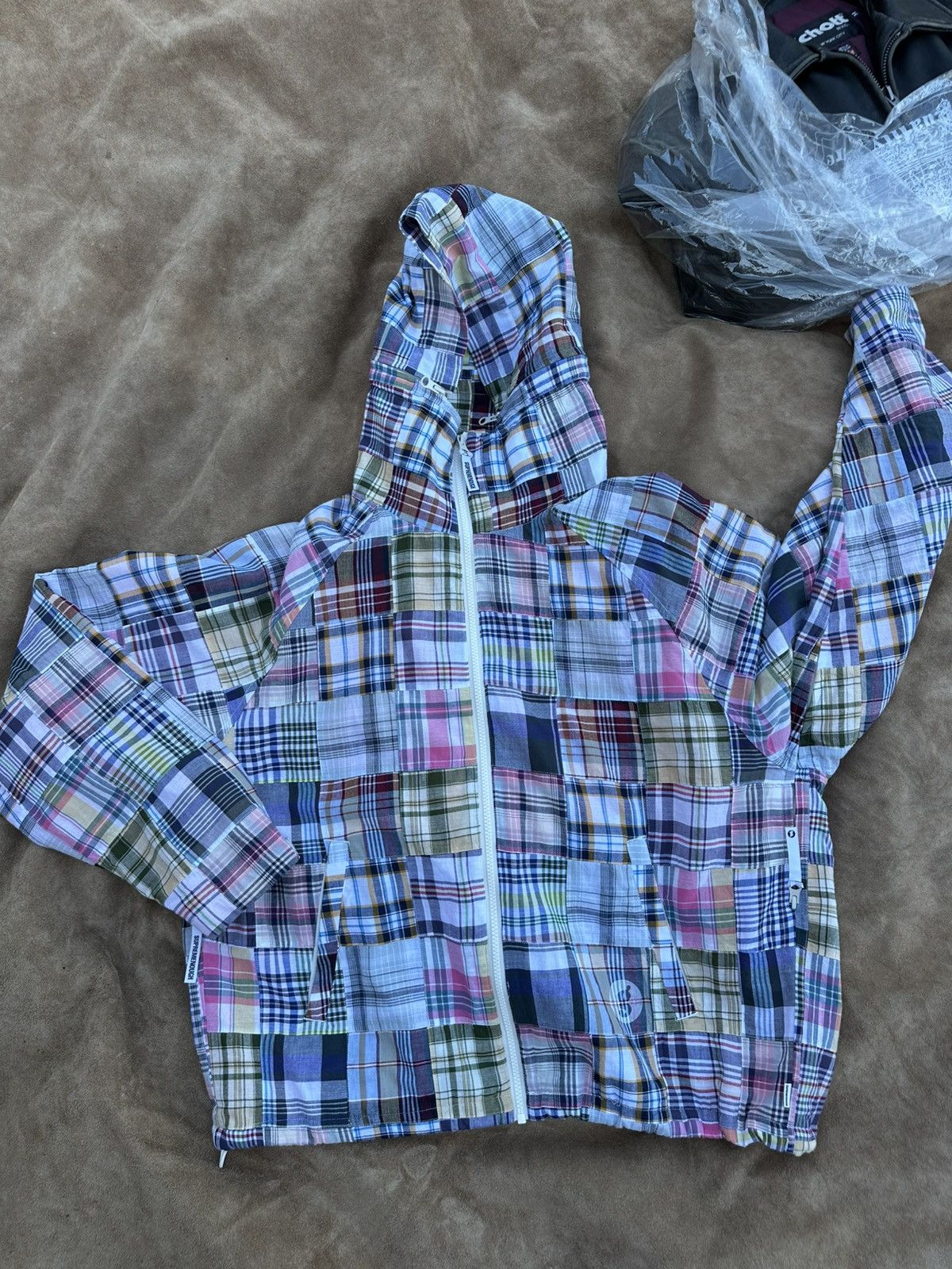 GOODENOUGH × Supreme Supreme Goodenough Patchwork Hooded Jacket Size US M / EU 48-50 / 2 - 8 Thumbnail