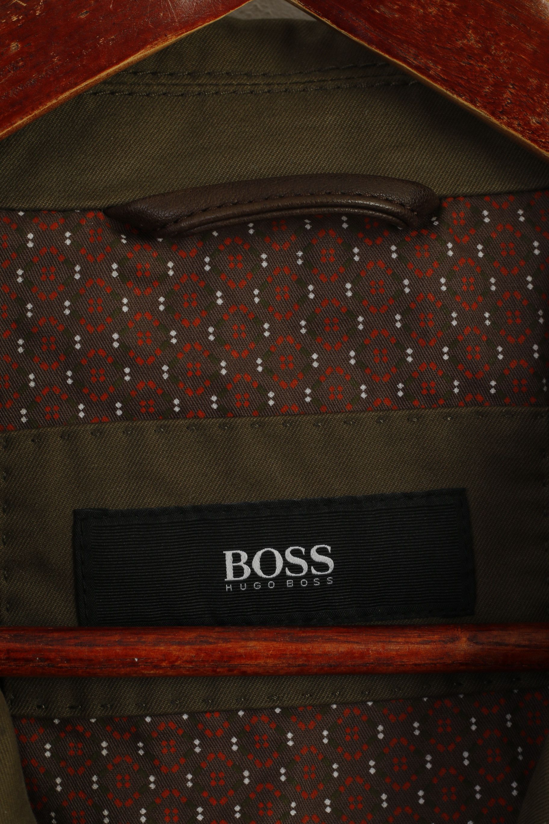 Hugo Boss Hugo Boss Men 54 44 Jacket Green Cotton Vintage 8396 Size US L / EU 52-54 / 3 - 5 Thumbnail