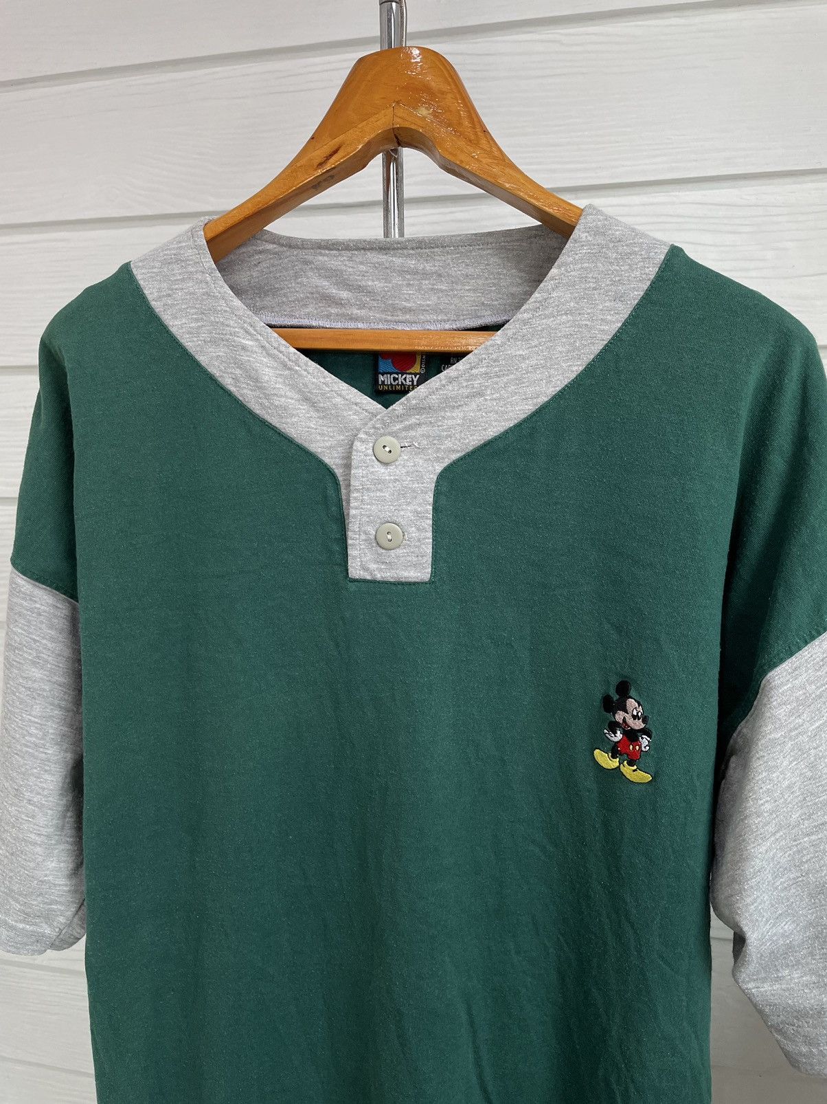 Mickey Mouse × Mickey Unlimited × Vintage VINTAGE 90s MICKEY MOUSE Size US XXL / EU 58 / 5 - 2 Thumbnail