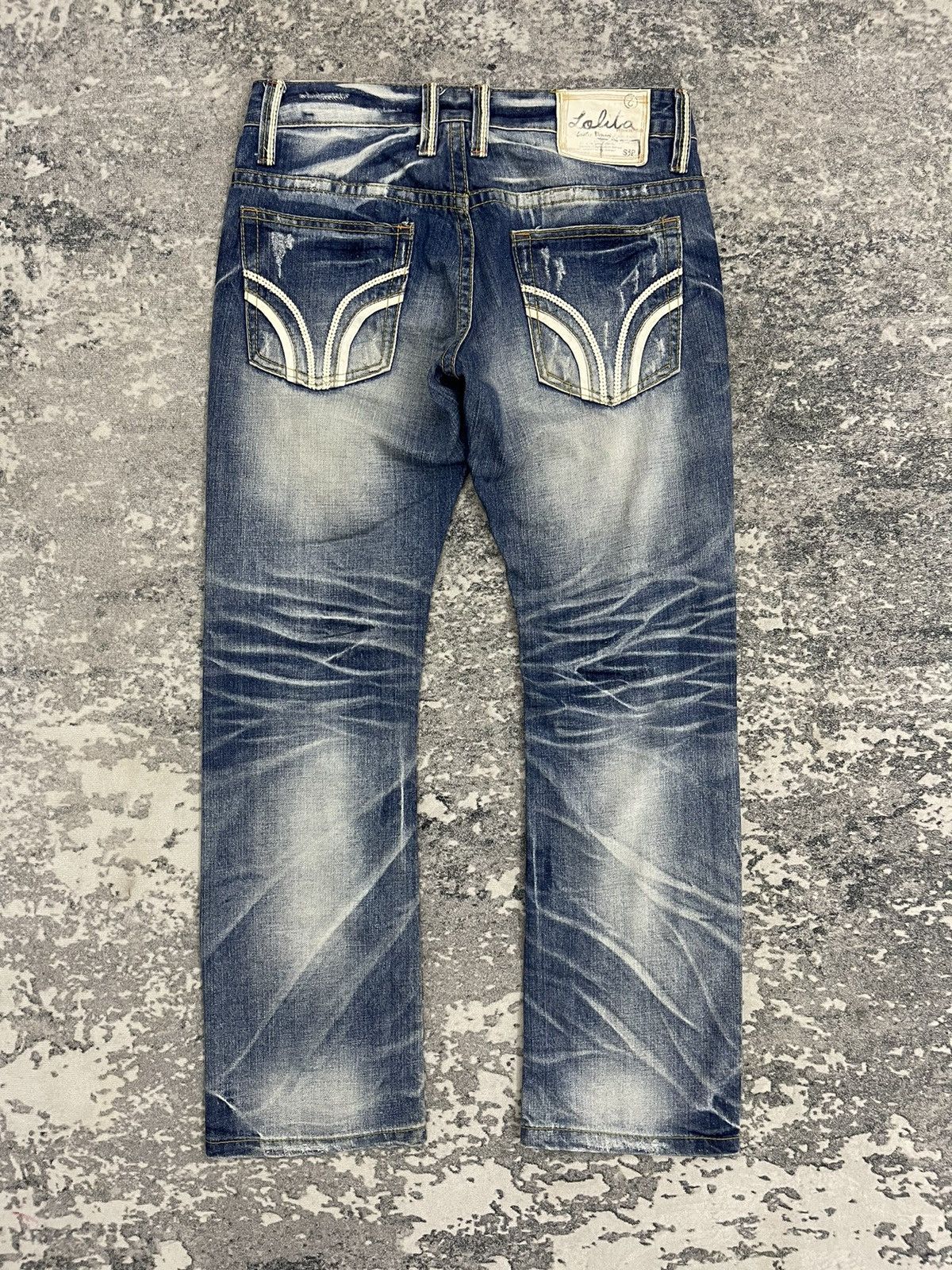 Vintage Vintage Lolita Jeans - Y2K Fairycore Distressed Denim Size US 33 - 11 Thumbnail
