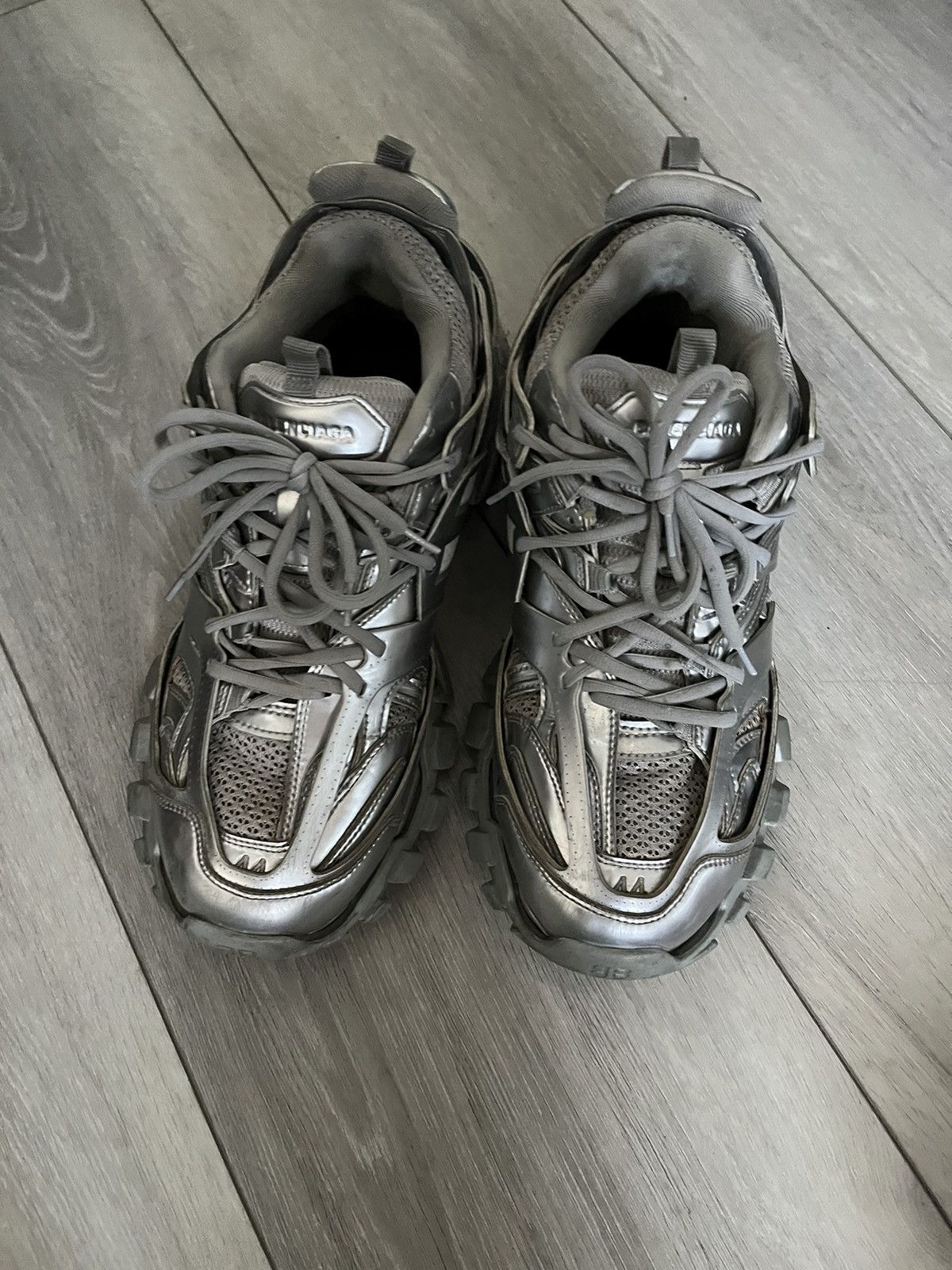 Balenciaga Balenciaga Track Silver 44 Size US 11 / EU 44 - 2 Thumbnail