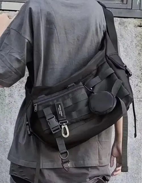Japanese Brand Military utility messenger bag belt bag fanny pack Size ONE SIZE - 1 Thumbnail
