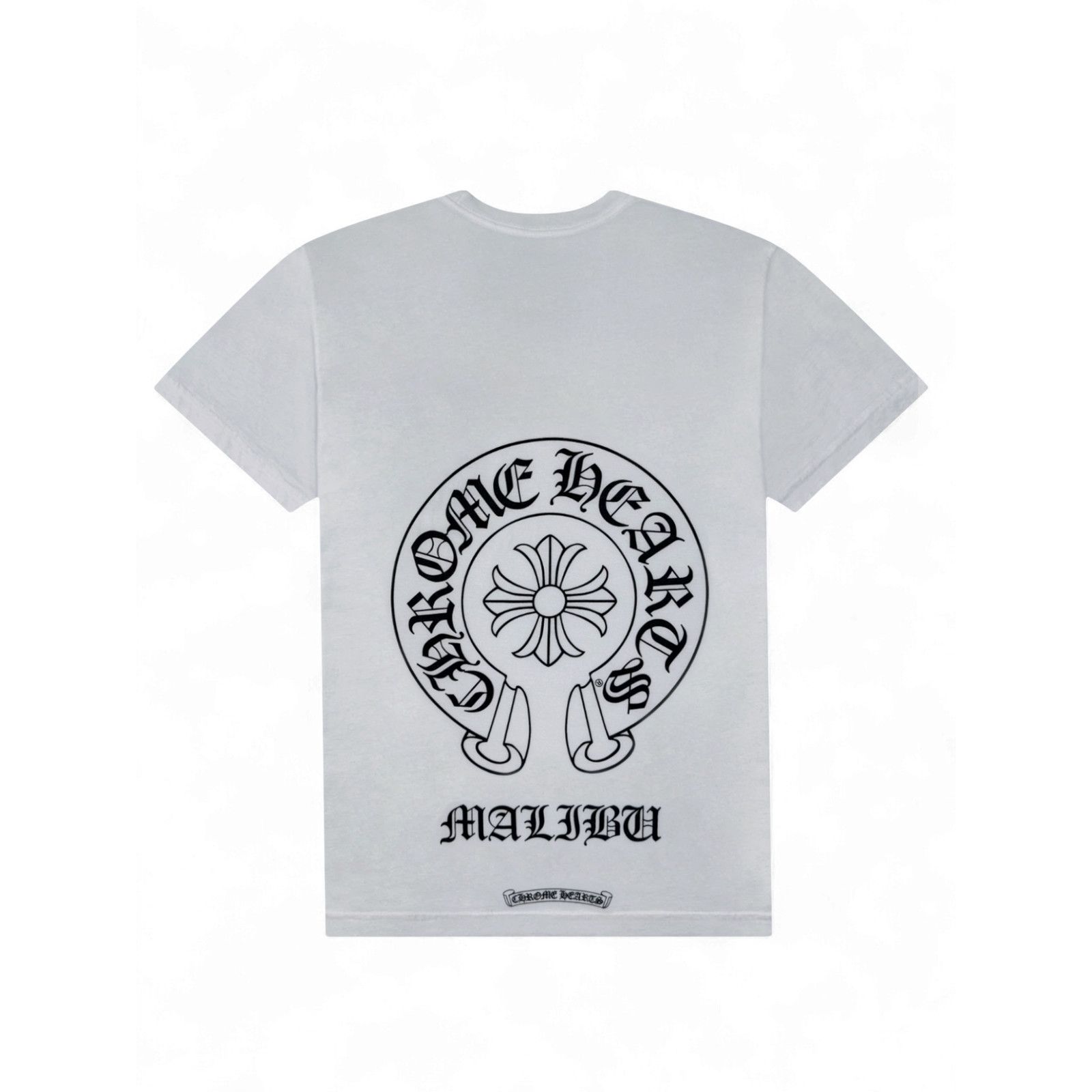 Chrome Hearts Chrome Hearts White Malibu Exclusive Logo Tee Size US M / EU 48-50 / 2 - 2 Thumbnail