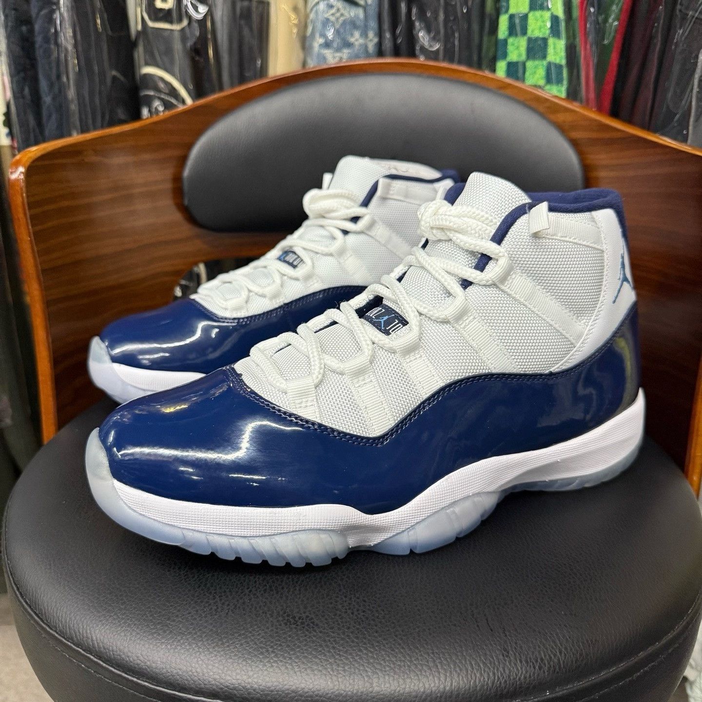 Nike Nike AJ11 Blue Lowtop Sneakers 44.5 Men Size US 11 / EU 44 - 1 Thumbnail