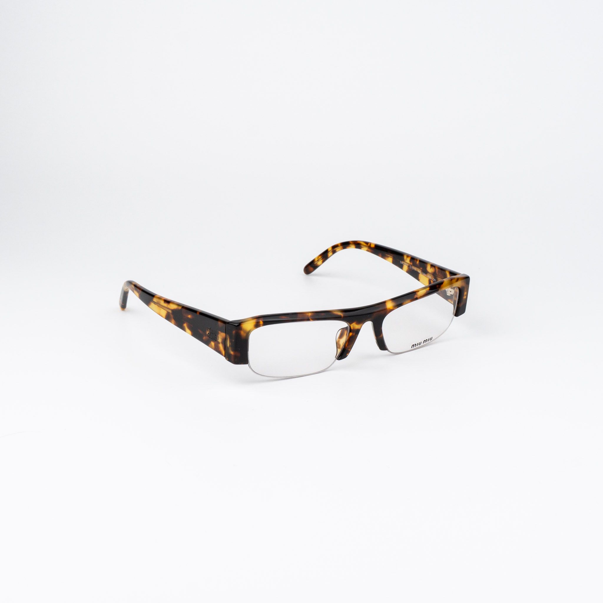 Miu Miu Miu Miu Women Eyeglasses MUB07S 14L08N NEW AUTHENTIC Size ONE SIZE - 2 Thumbnail