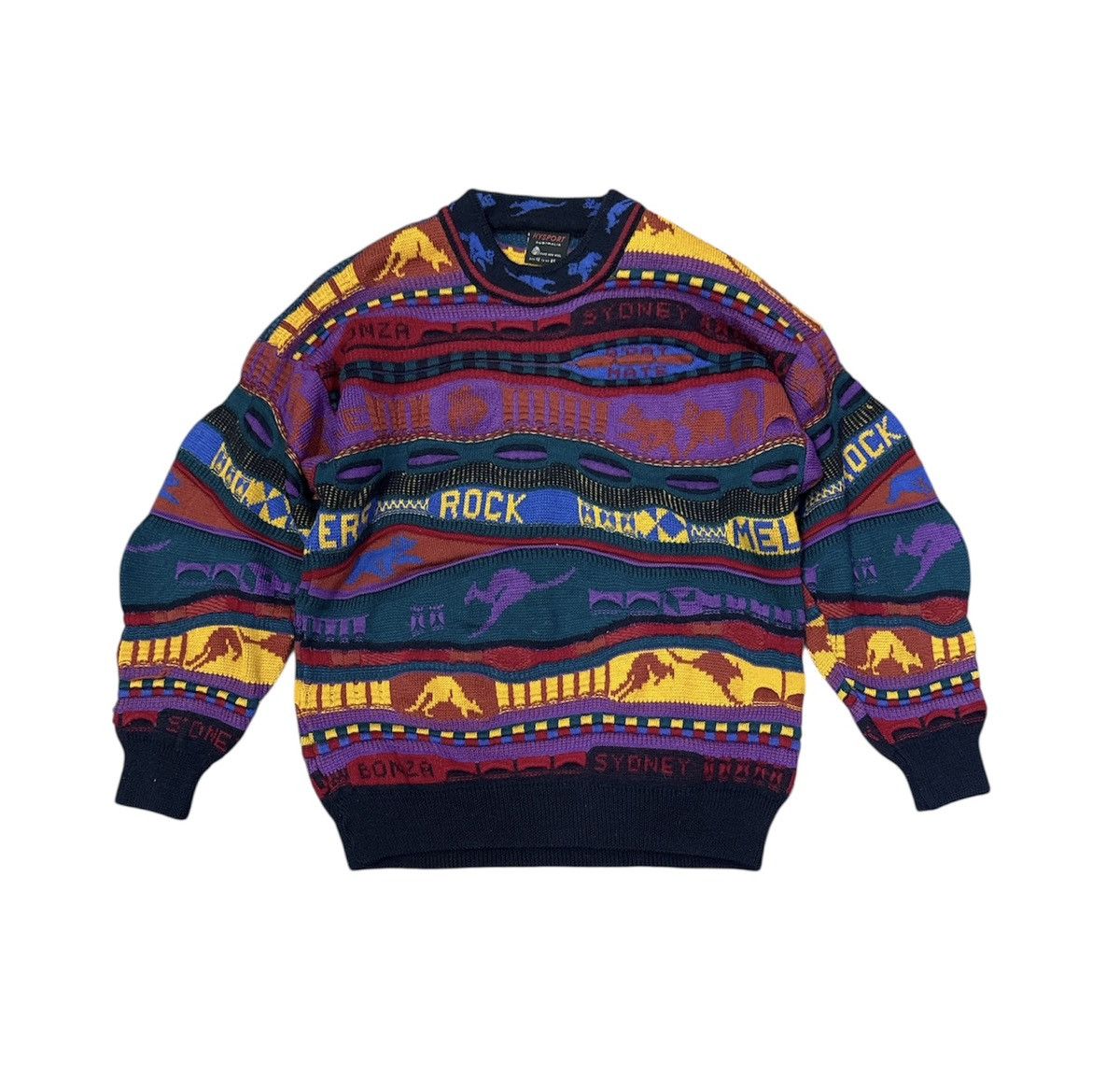 Coogi Vintage Hysports Australian knitwear inspired by coogi Size US M / EU 48-50 / 2 - 1 Thumbnail