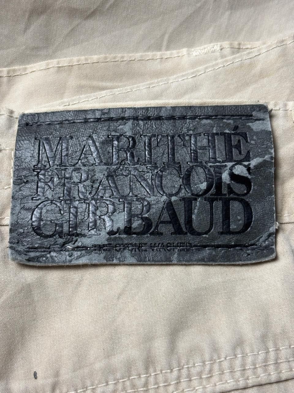 Marithe + Francois Girbaud 2000s Marithe Francois Girbaud AntiqueX Baggy Jorts Size US 32 / EU 48 - 9 Thumbnail