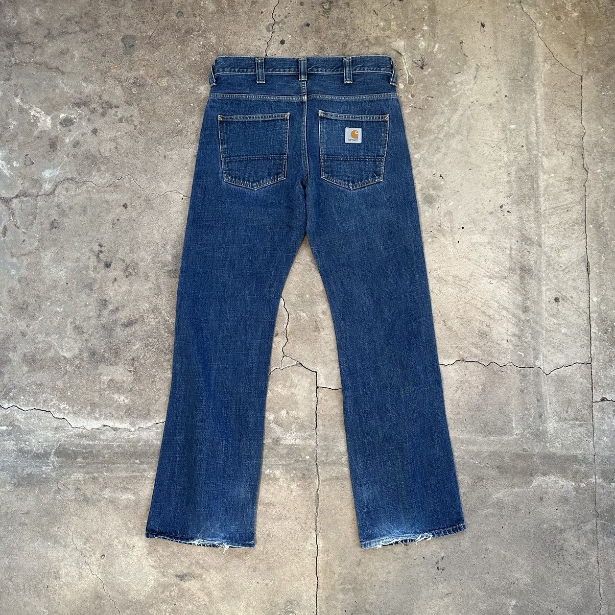 Carhartt CARHARTT VINTAGE retro bootcut JEANS Size US 29 - 1 Thumbnail