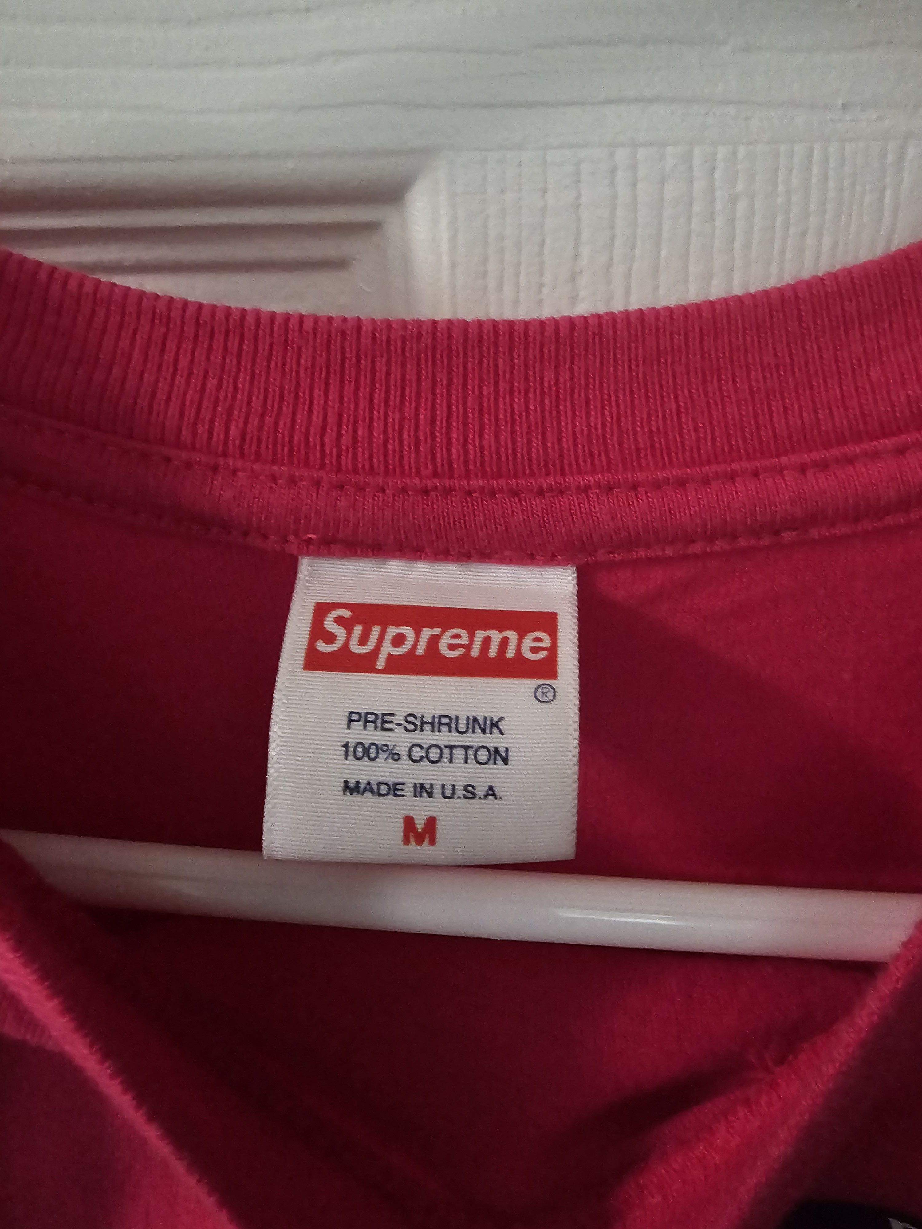 Supreme Supreme SS18 MLK Dream Tee Pink Size US M / EU 48-50 / 2 - 3 Thumbnail