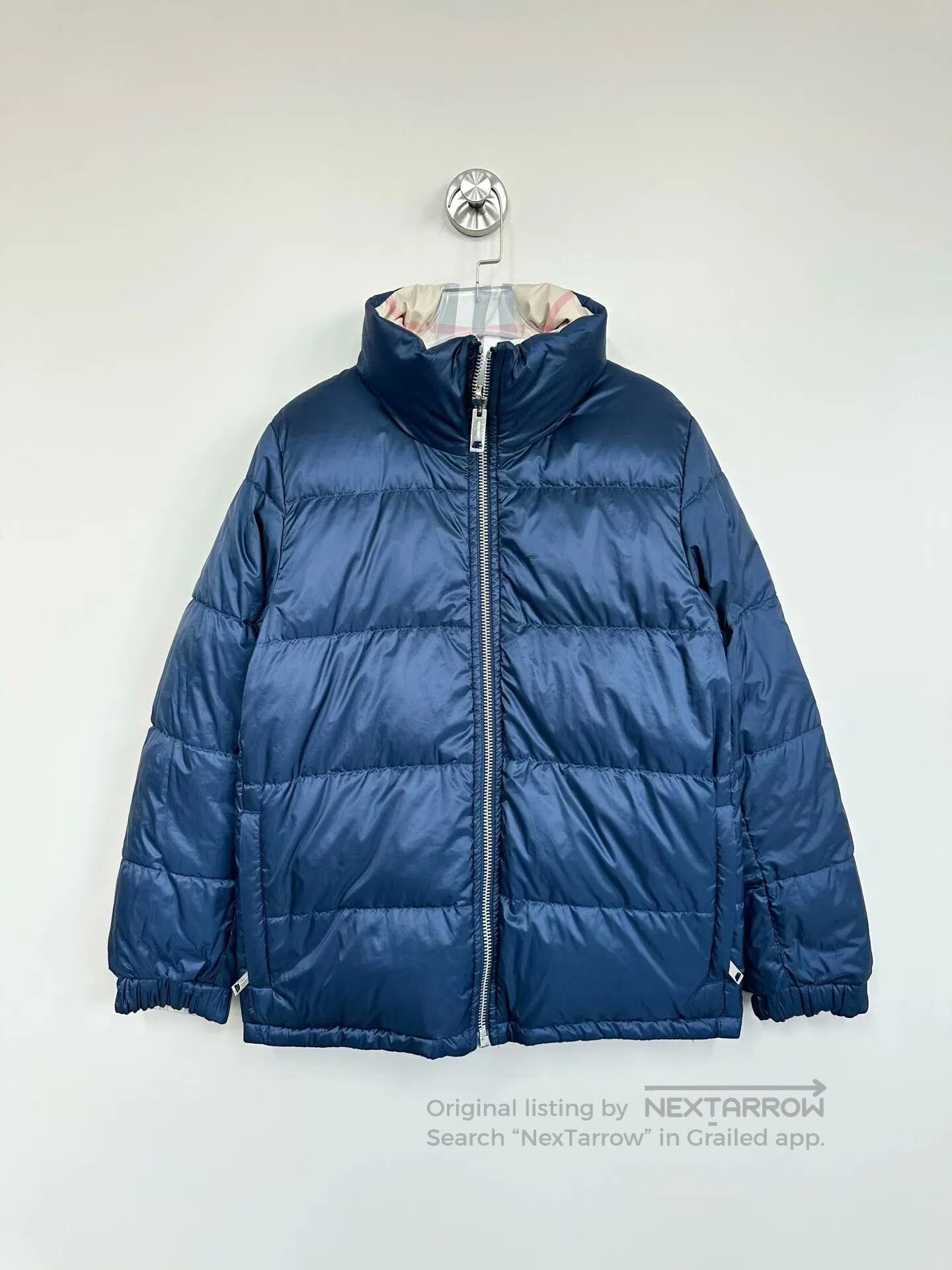 Burberry Burberry Classic Tartan Two-way Zipper Puffer Jacket| Size XS / US 0-2 / IT 36-38 - 3 Thumbnail