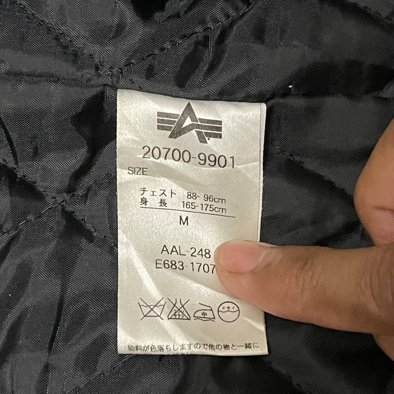 Alpha Industries Vintage Alpha Industries Wool Coat Double Breasted Size US M / EU 48-50 / 2 - 8 Thumbnail