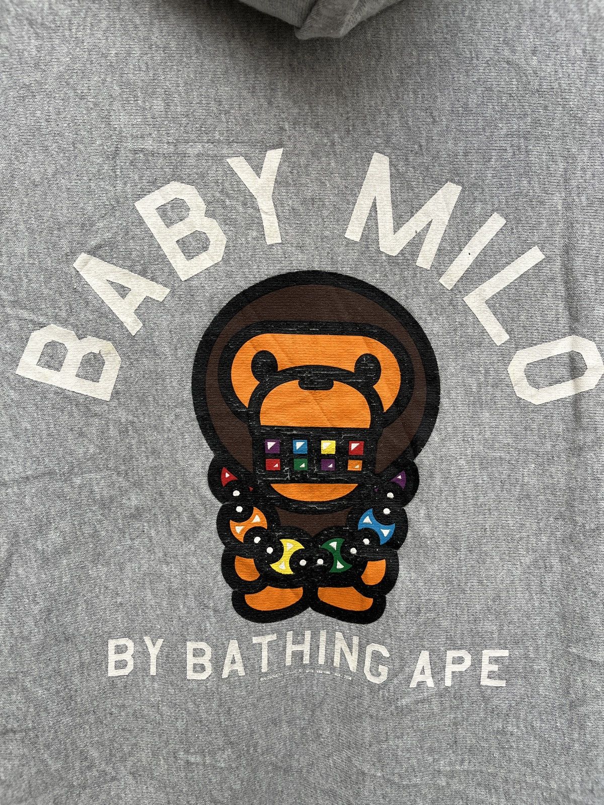 Bape 2008 Bape Baby Milo Full-zip Hoodie Size S / US 4 / IT 40 - 19 Thumbnail