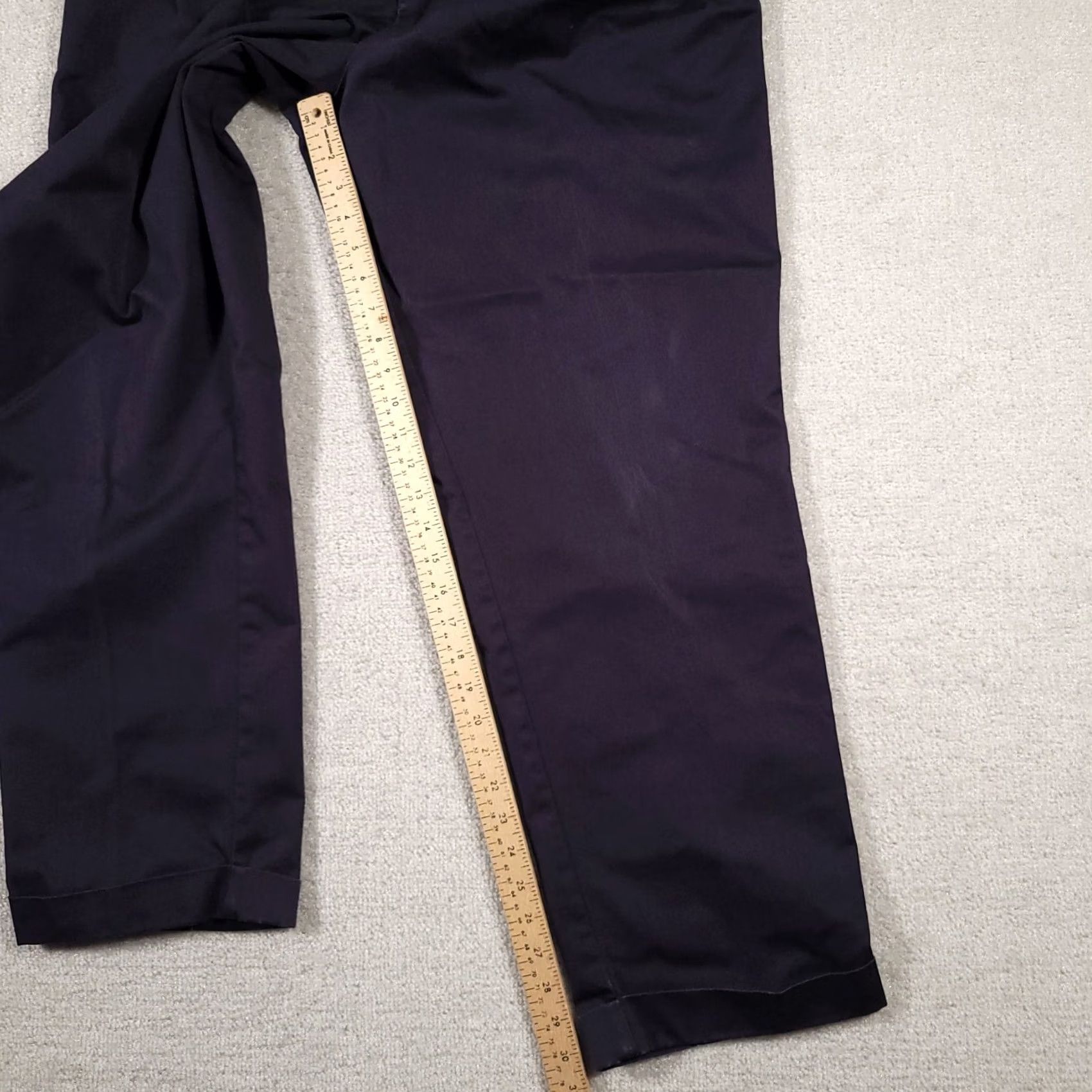 Dockers DOCKERS Pants Mens 38x32 Blue Pleated Stain Defender Straight Leg Cuffed 90s Size US 38 / EU 54 - 7 Thumbnail