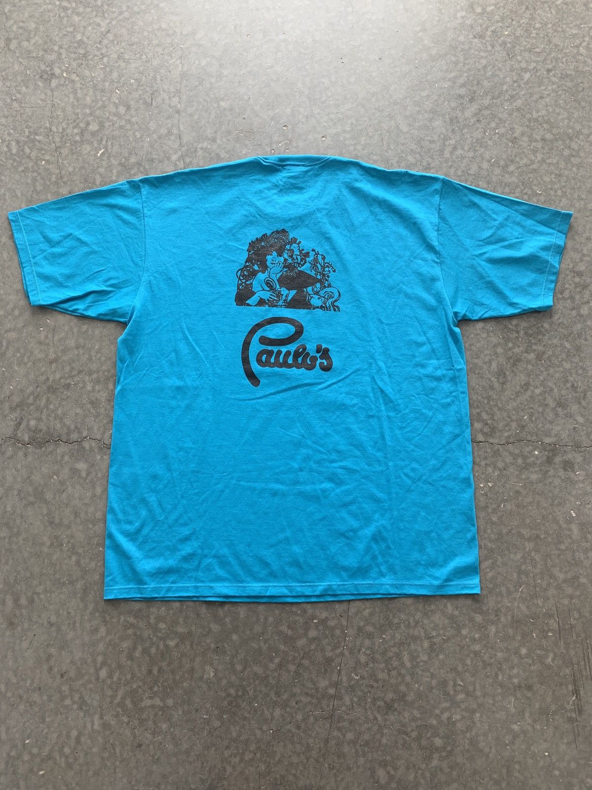 Vintage Vintage 90s Paulos Pub Graphic Tee Size US XL / EU 56 / 4 - 4 Thumbnail
