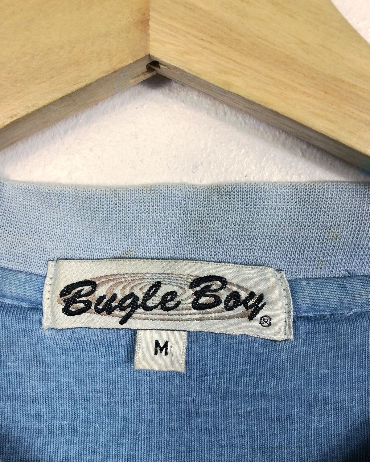 Bugle Boy × Vintage Rare Vintage Bugle Boy Stripes Tee Size US M / EU 48-50 / 2 - 8 Thumbnail