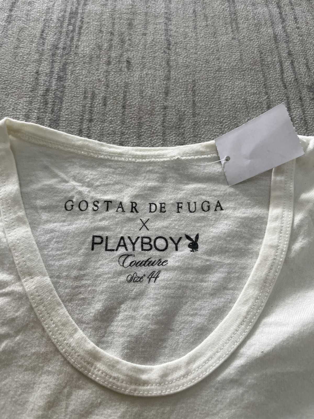 GOSTAR DE FUGA Gostar de fuga x playboy tshirt Size ONE SIZE - 6 Thumbnail