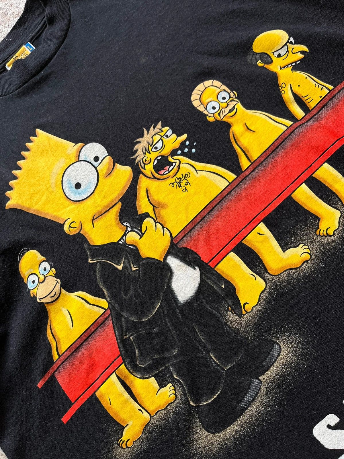 The Simpsons The Simpsons Full Simpsons Bart Matt Groening 1998 Deadstock Size US L / EU 52-54 / 3 - 3 Thumbnail