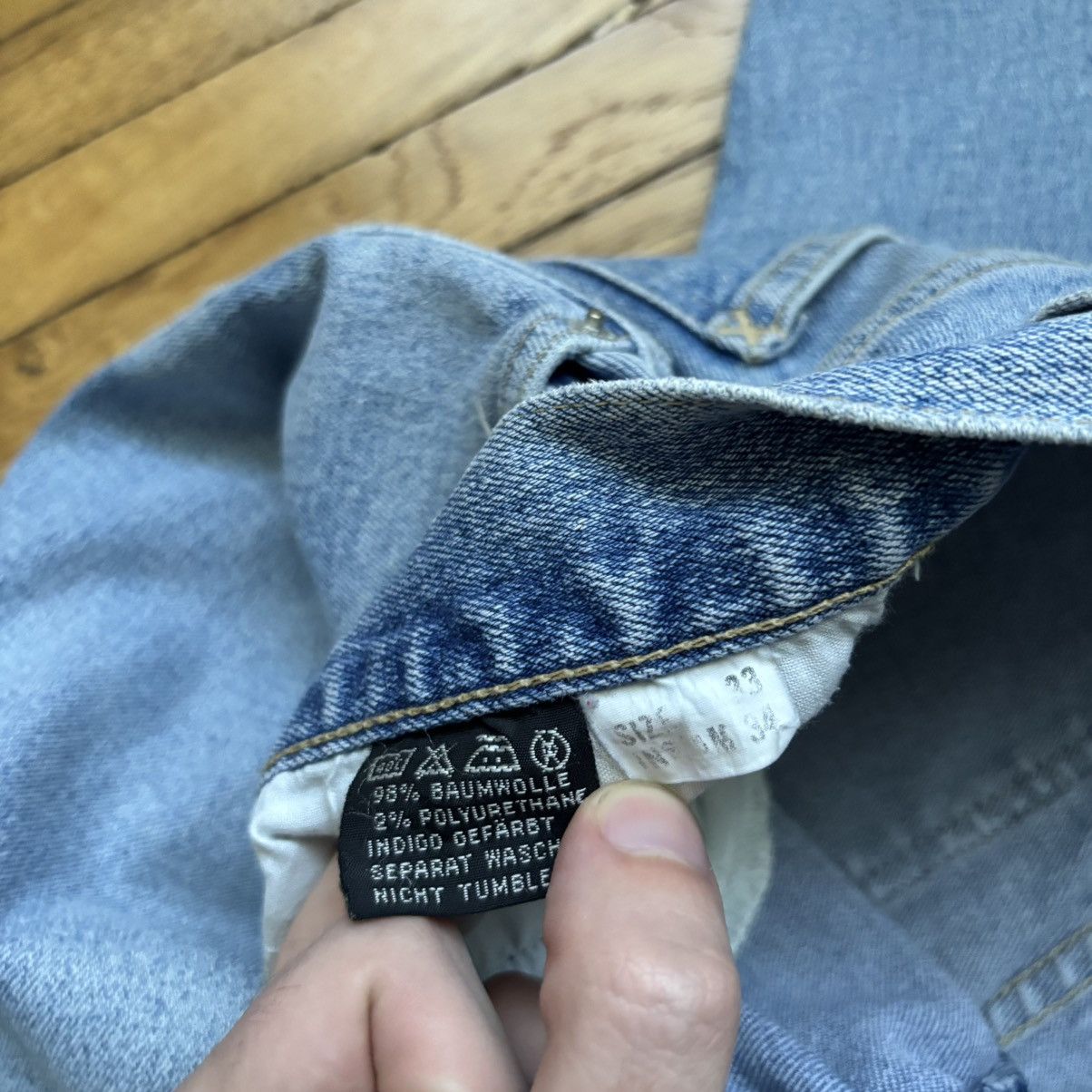 Vintage Last Drop‼️crazy faded vintage jeans y2k Dior Home style Size US 32 / EU 48 - 6 Thumbnail