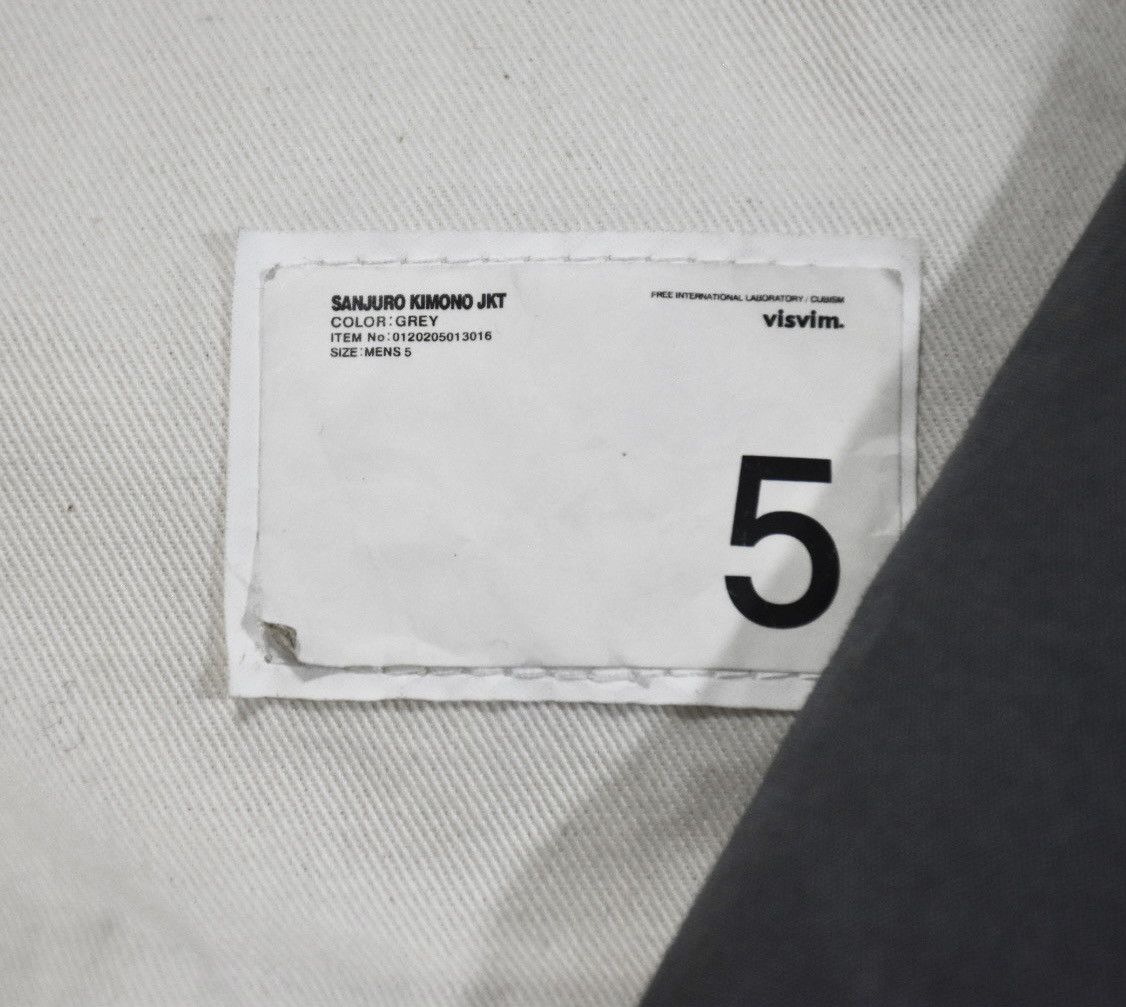 Visvim Visvim 20aw Sanjuro Kimono Jkt size5 Size US XXL / EU 58 / 5 - 11 Thumbnail