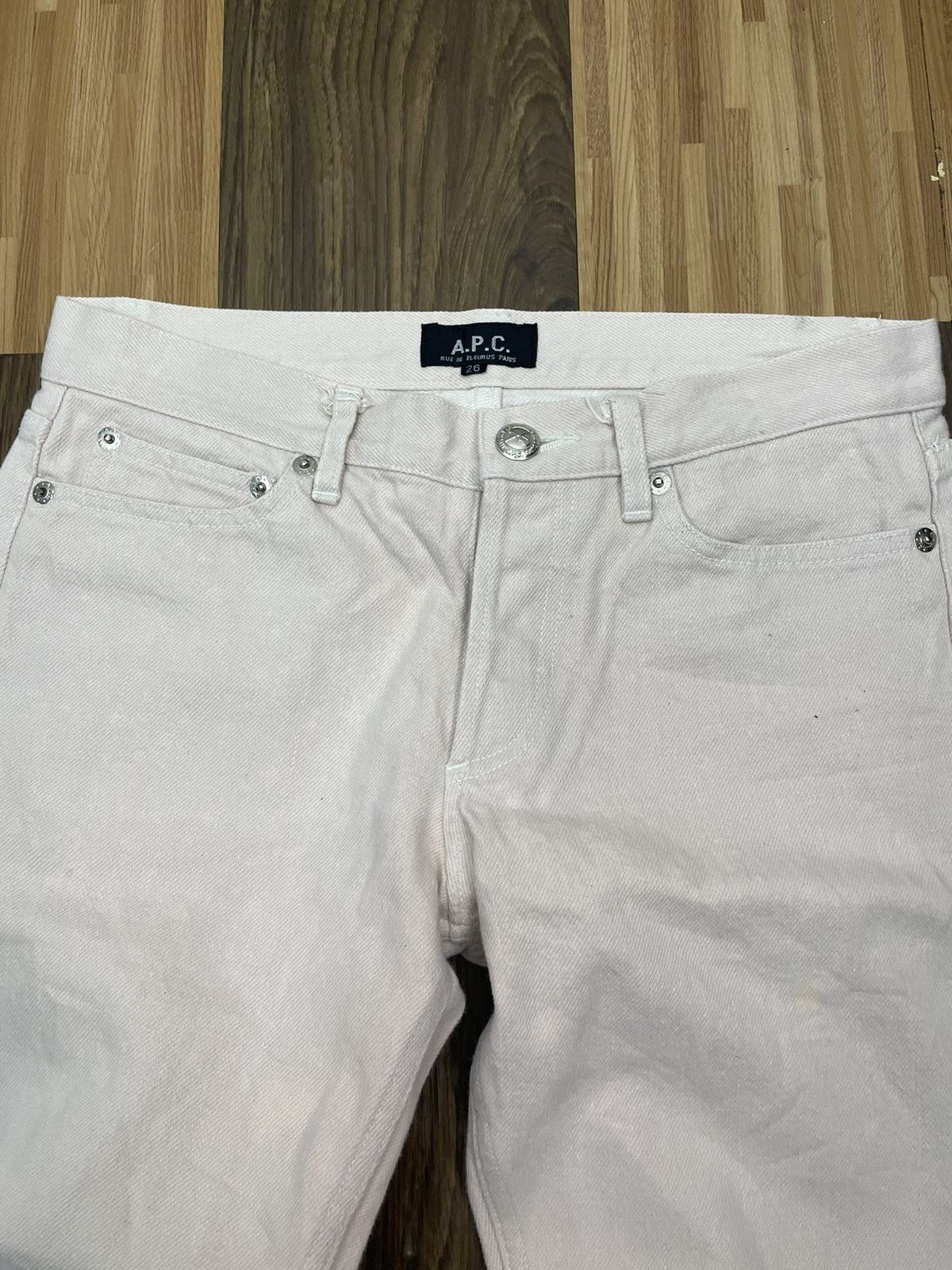 A.P.C. Vintage APC Jeans Selvedge Denim White Size 28 Size US 28 / EU 44 - 10 Thumbnail