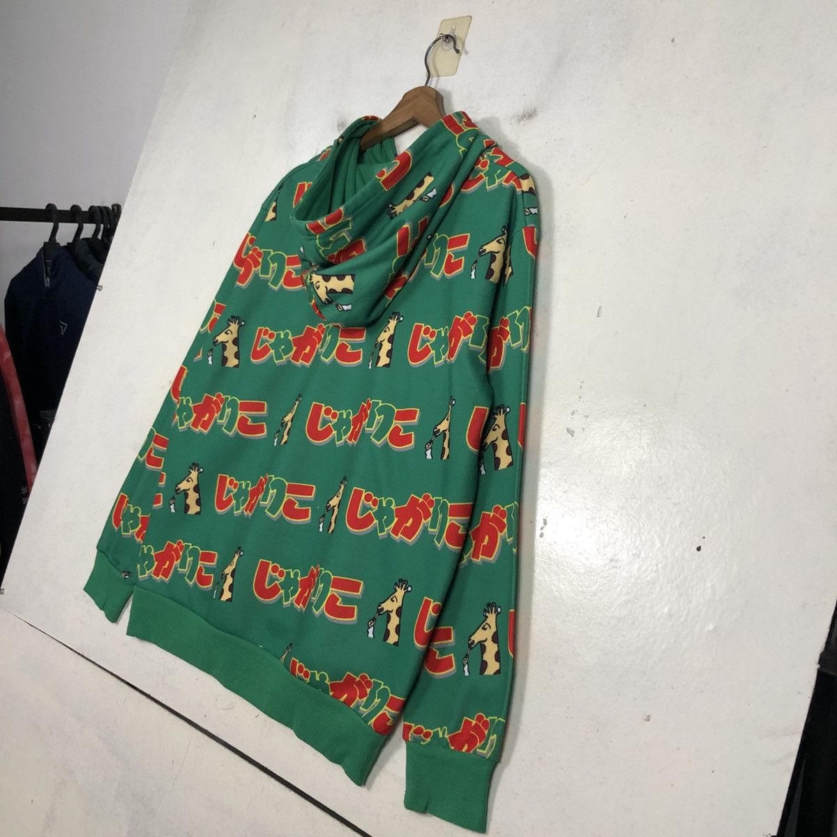 Japanese Brand 📌Vintage Hoodie Pull Over Okashi Collabo Full Print Size US L / EU 52-54 / 3 - 12 Thumbnail