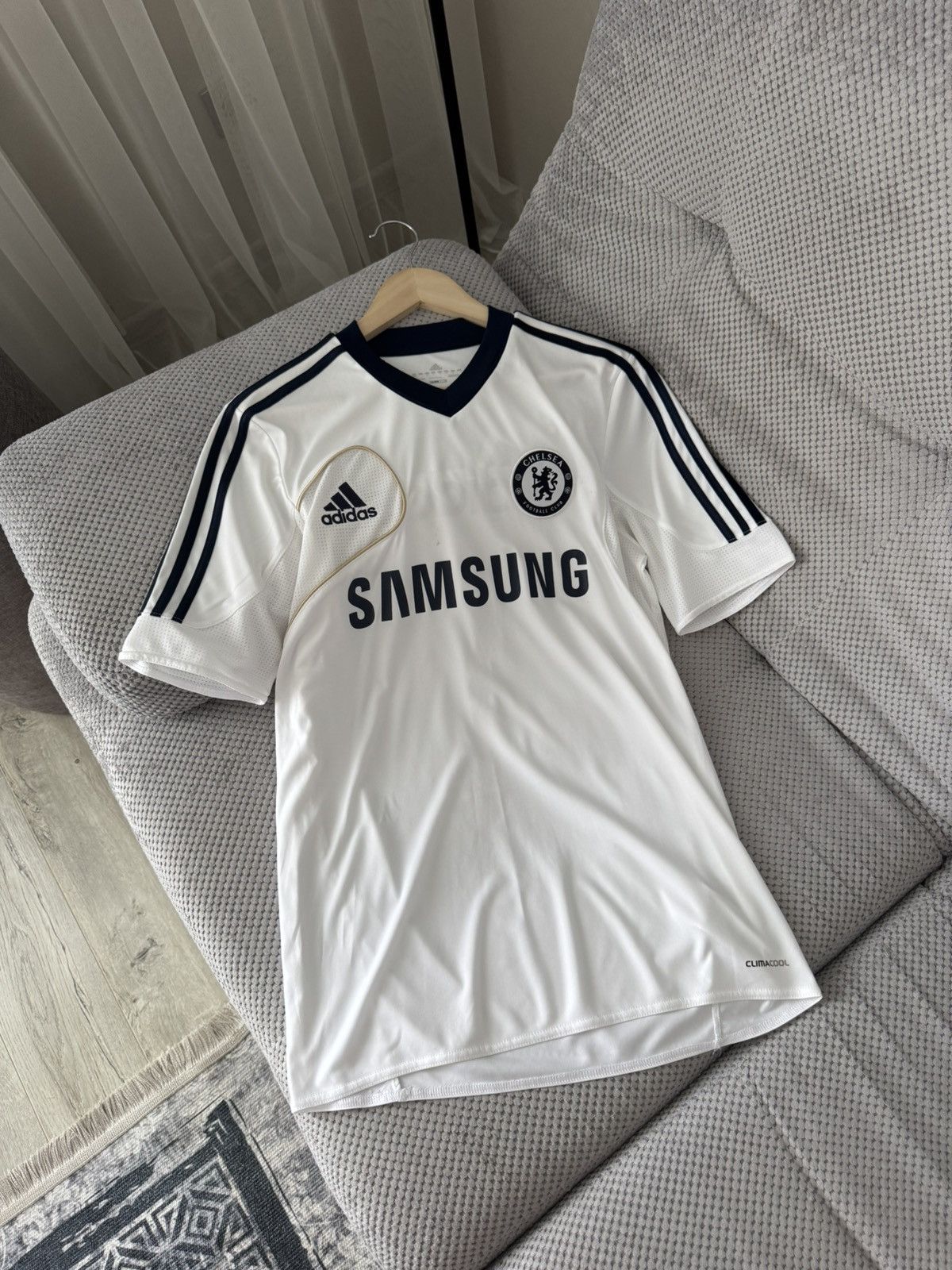 Adidas Adidas Chelsea England Premier League 2012 Samsung Jersey Size US S / EU 44-46 / 1 - 7 Thumbnail