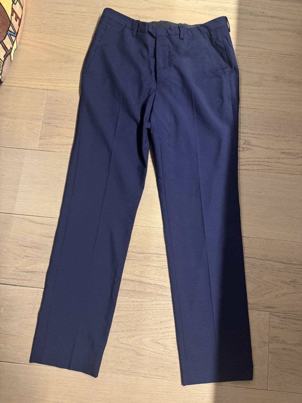 Jil Sander Navy formal tapered trousers 46 Size 36R - 1 Thumbnail