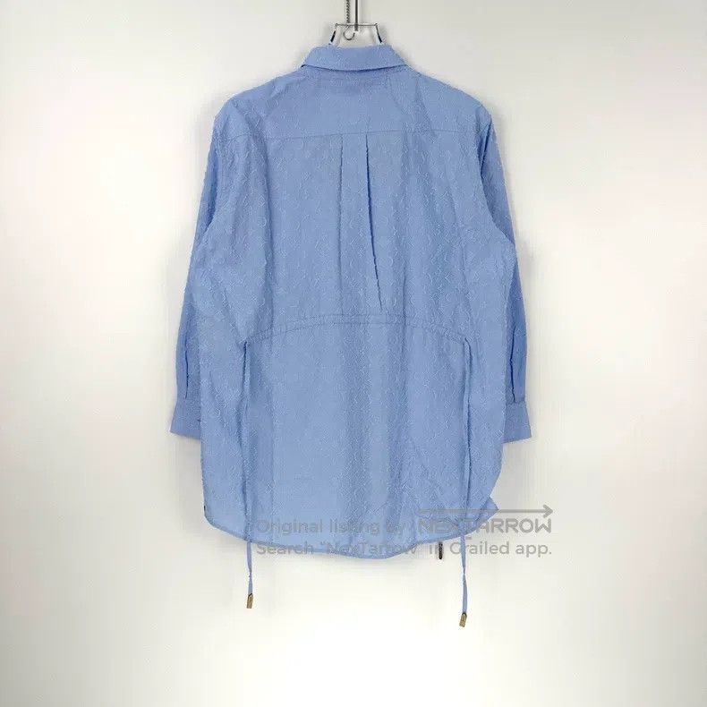 Louis Vuitton Louis Vuitton Blue dark full print shirt Size XXS / US 00 / IT 34 - 4 Thumbnail