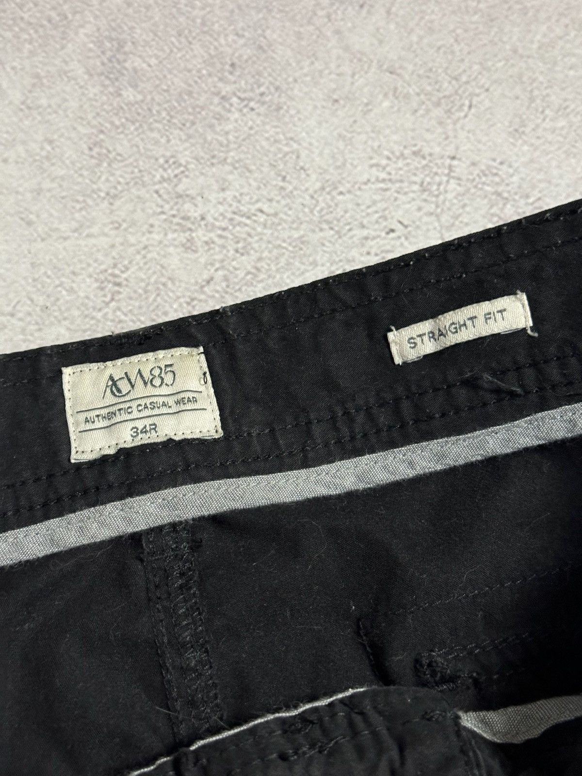 Vintage Vintage Cargo Pants Baggy Black Japanese Avantgarde Y2K Sick Size US 32 / EU 48 - 9 Thumbnail