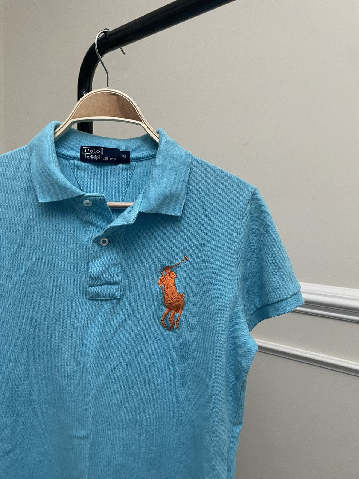 Vintage Polo Ralph Lauren Big Pony Shirt Rugby Chief Keef