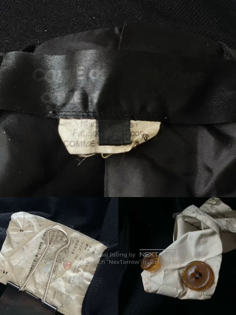 Comme des Garcons Comme Des Garcons Braided Knot Cutaway Fleece Jacket Size XS / US 0-2 / IT 36-38 - 9 Thumbnail