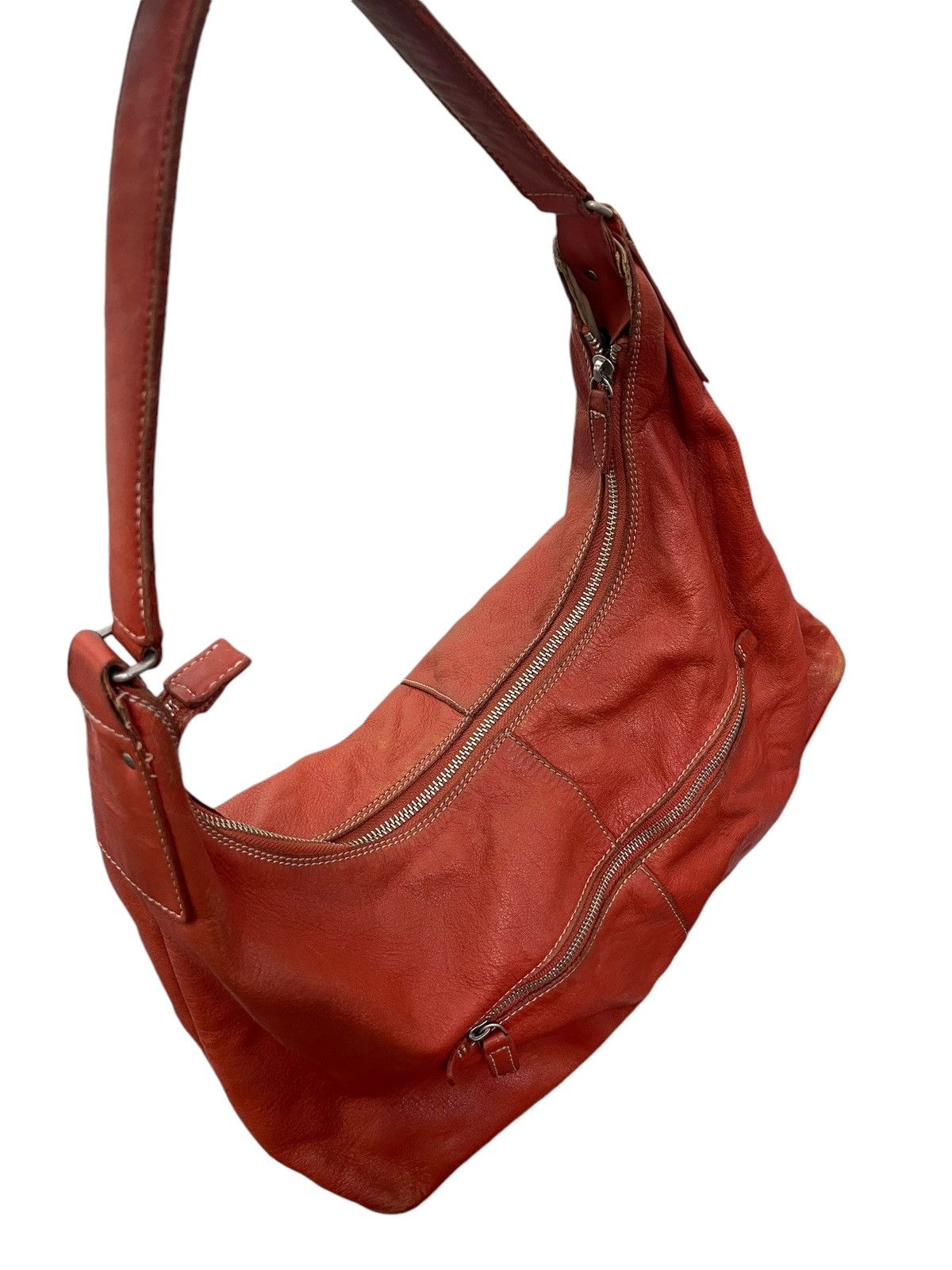 Japanese Brand Full Leather Margarett Howell Idea Hand Shoulder Bag 4🟩 Size ONE SIZE - 12 Thumbnail